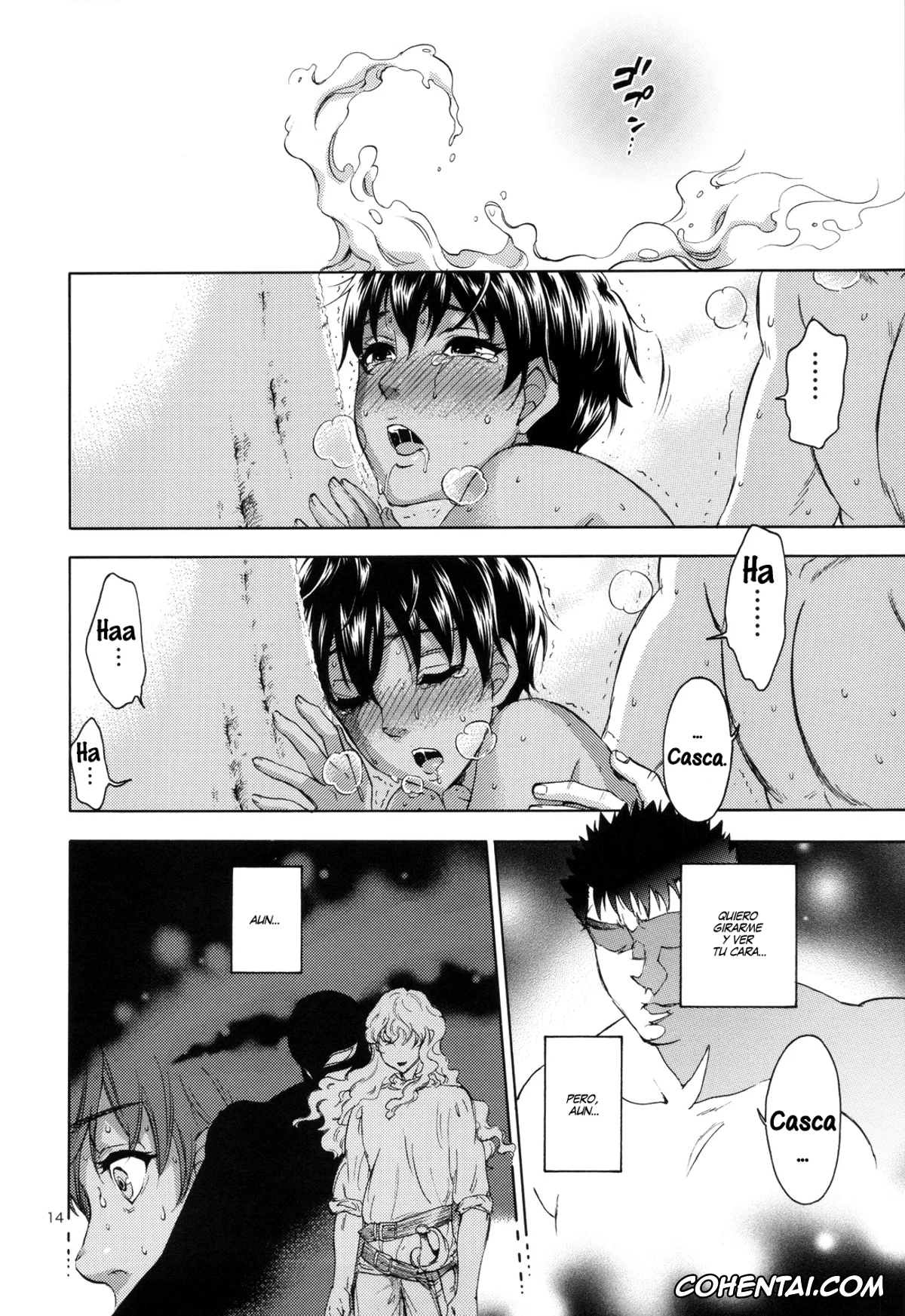 Berserk porno, Casca porno, Guts porno, Akatsuki o Matte II (Berserk), pagina 14