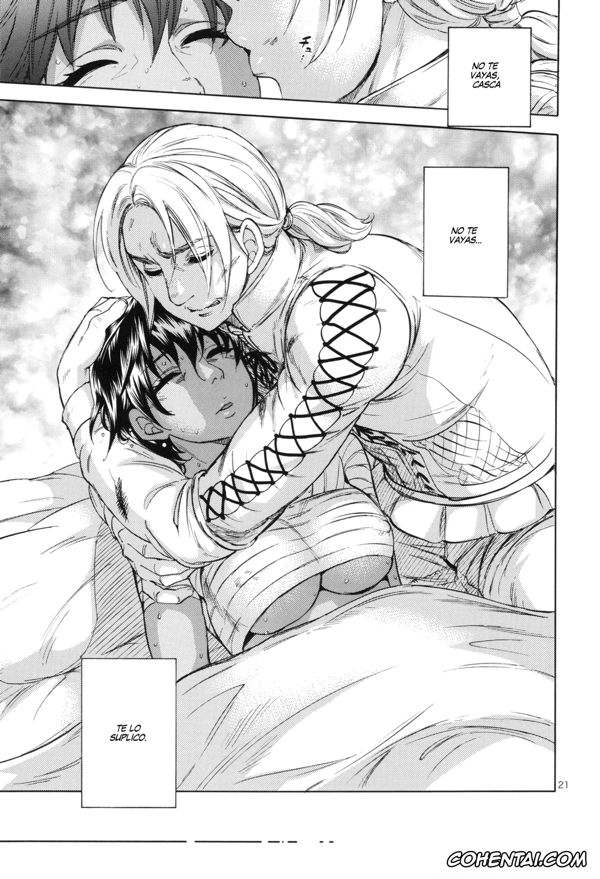 Berserk hentai, Casca hentai, Guts hentai, Akatsuki o Matte II (Berserk), pagina 21