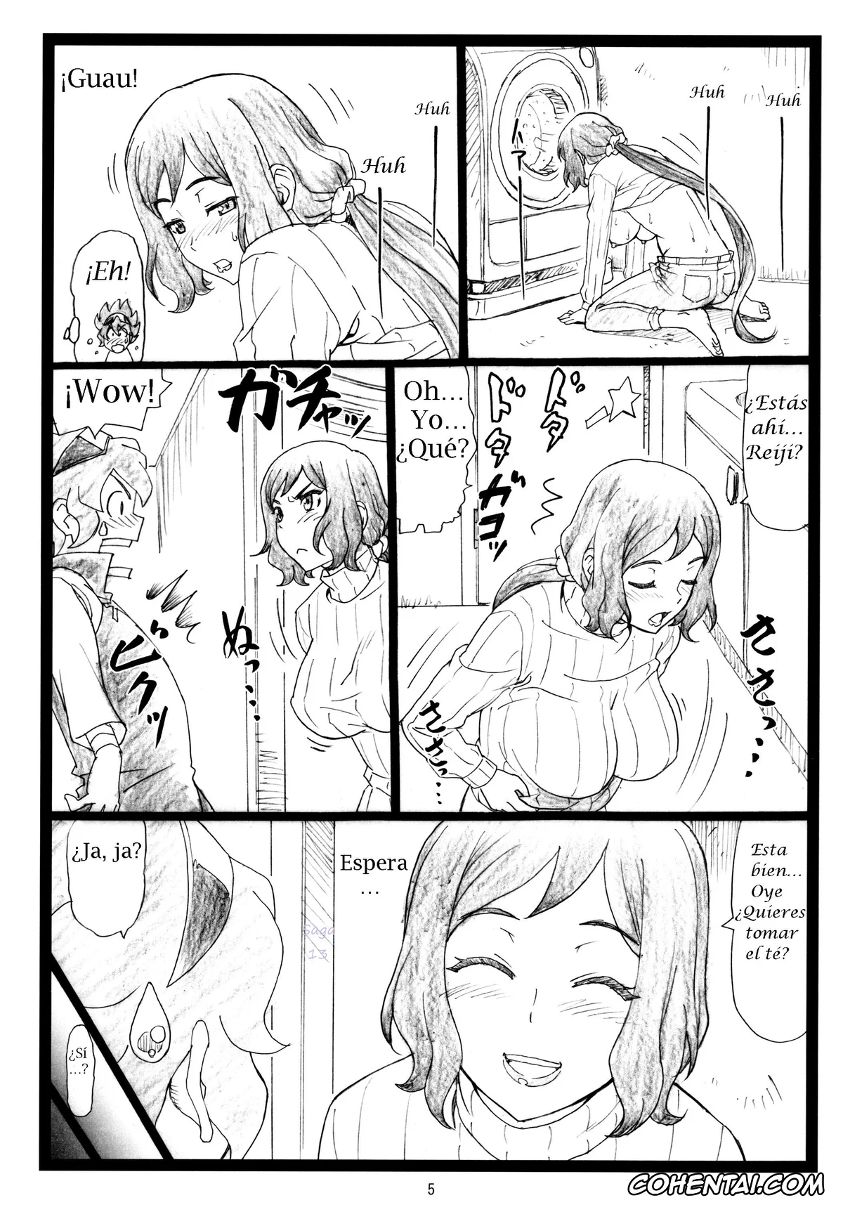Gundam Build Fighters xxx, Aria Von Reiji Asuna xxx, Rinko Iori xxx, G…M (Gundam Build Fighters), pagina 4
