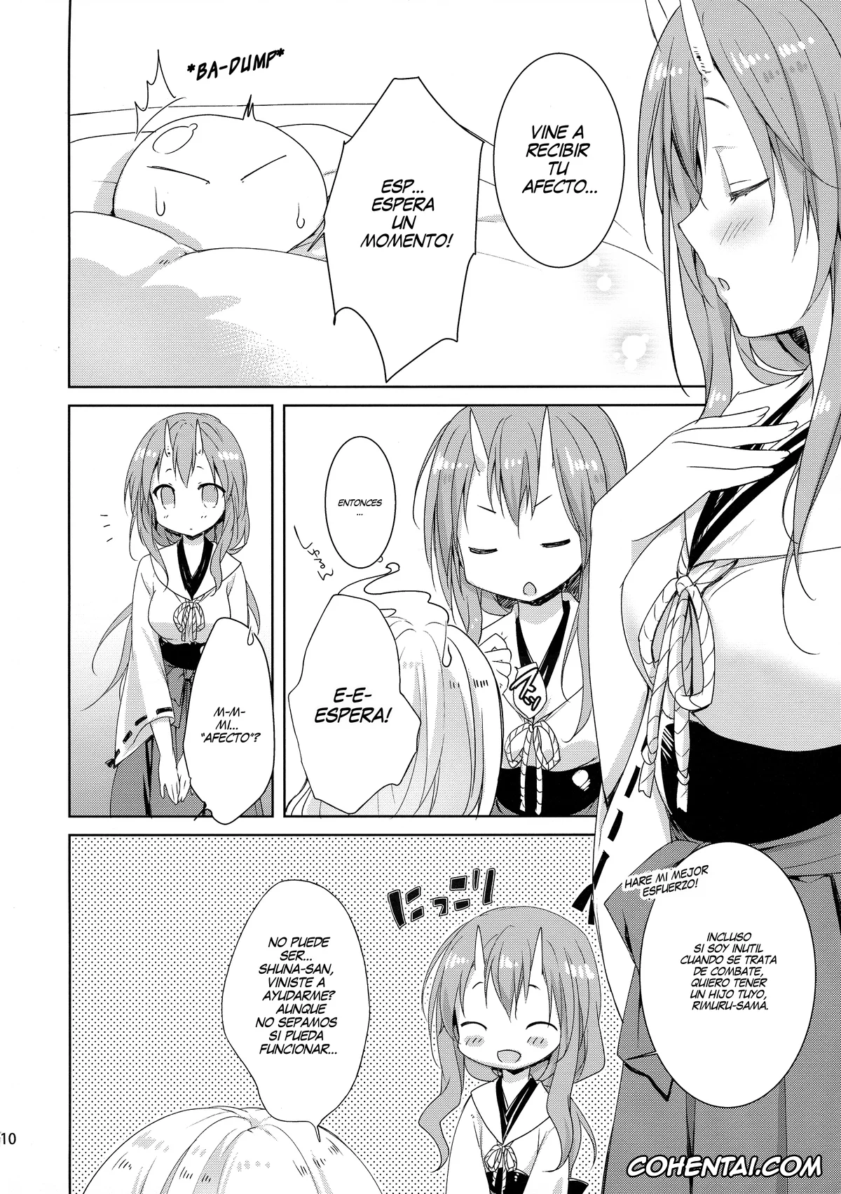 Tensei Shitara Slime datta Ken hentai, Rimuru Tempest hentai, Shuna hentai, Shiyuna wa Rimuru-sama no Kodomo ga Hoshii no desu! (Tensei Shitara Slime datta Ken), pagina 9