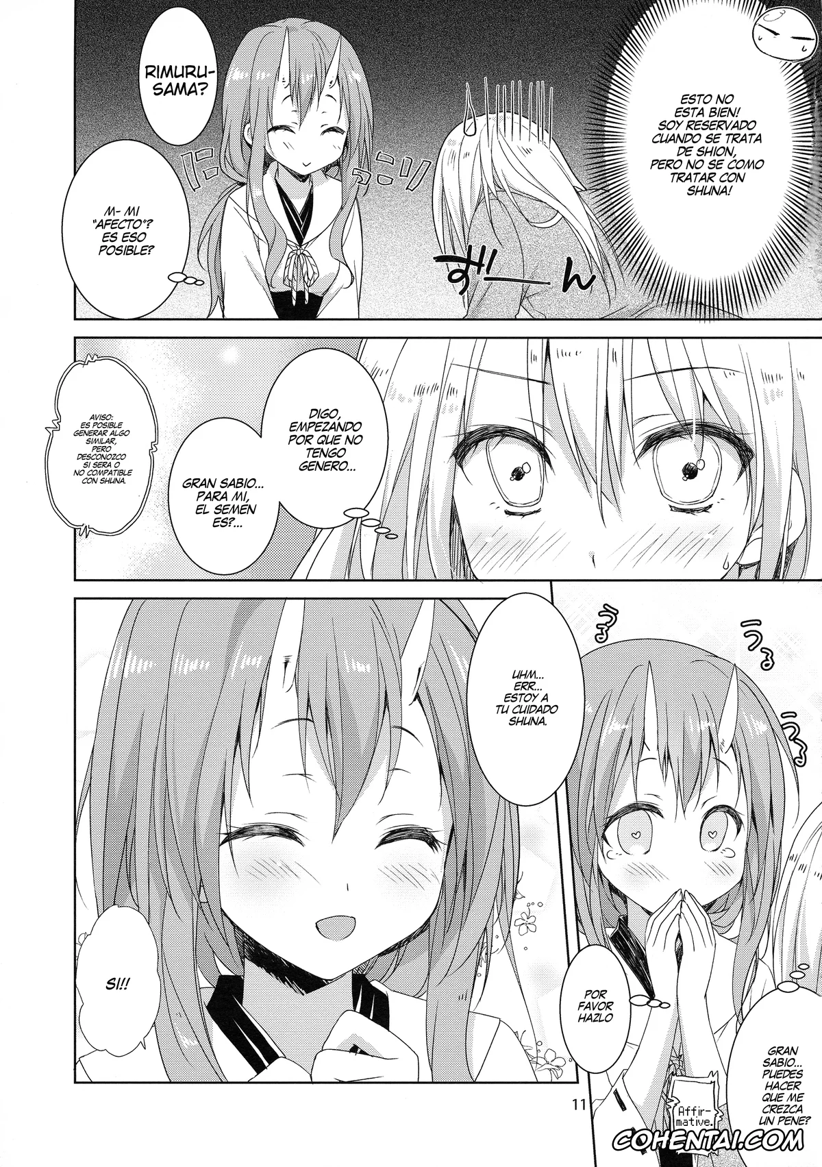 Tensei Shitara Slime datta Ken xxx, Rimuru Tempest xxx, Shuna xxx, Shiyuna wa Rimuru-sama no Kodomo ga Hoshii no desu! (Tensei Shitara Slime datta Ken), pagina 10