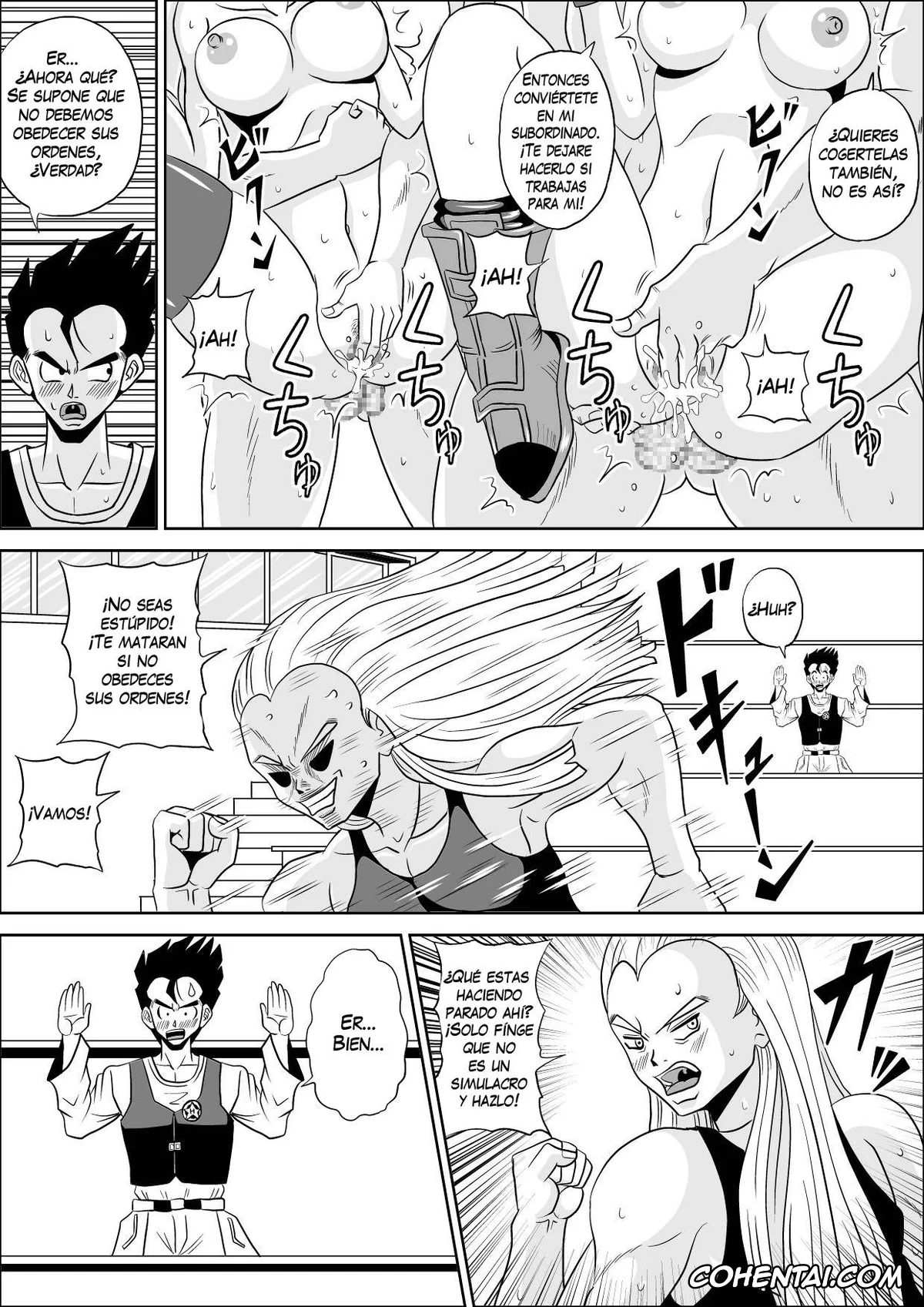 Dragon Ball Z hentai, Erasa hentai, Sharpner hentai, Son Gohan hentai, Videl hentai, HIGH SCHOOL RAPE (Dragon Ball Z), pagina 21