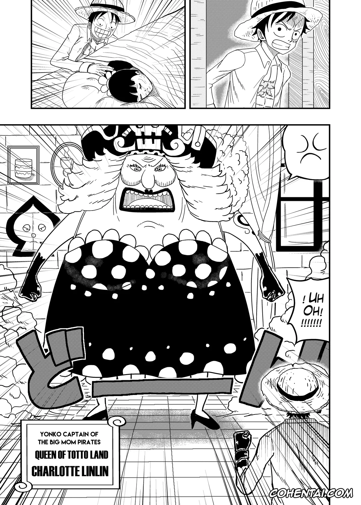 One Piece porno, Flampe Charlotte porno, Linlin Charlotte | Big Mom porno, Monkey D. Luffy porno, Charlotte Flampe x Luffy (One Piece), pagina 14