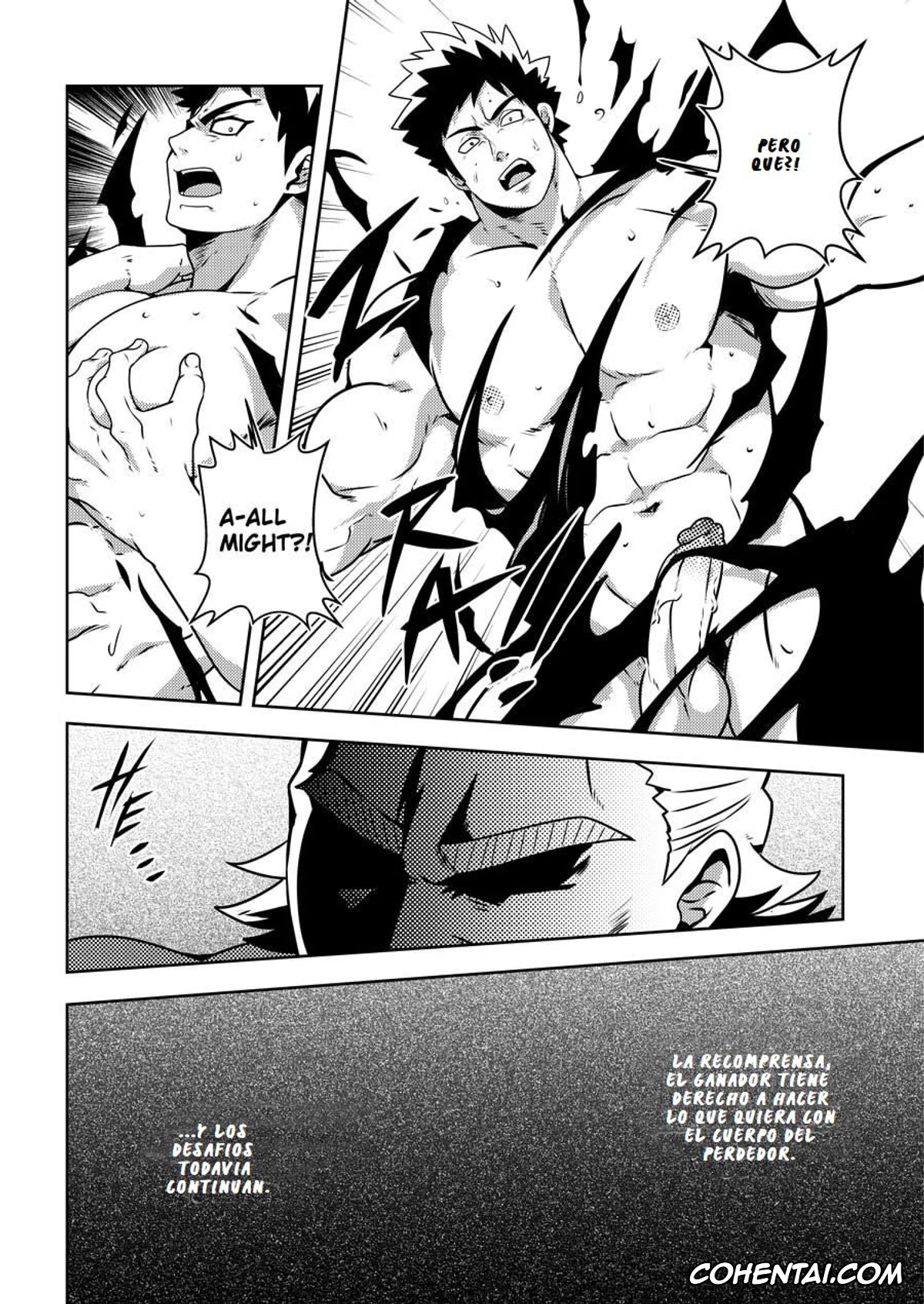 My Hero Academia | Boku No Hero Academia xxx, All Might xxx, Enji Todoroki | Endeavor xxx, BURST OUT!! (Boku no Hero Academia), pagina 7