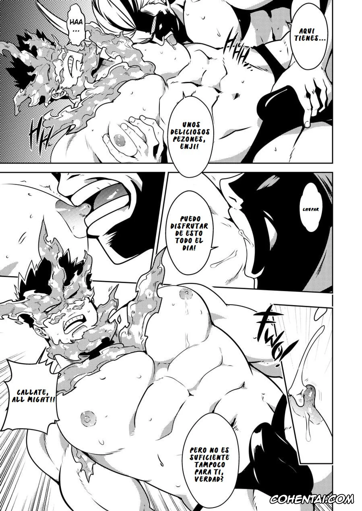 My Hero Academia | Boku No Hero Academia xxx, All Might xxx, Enji Todoroki | Endeavor xxx, BURST OUT!! (Boku no Hero Academia), pagina 10