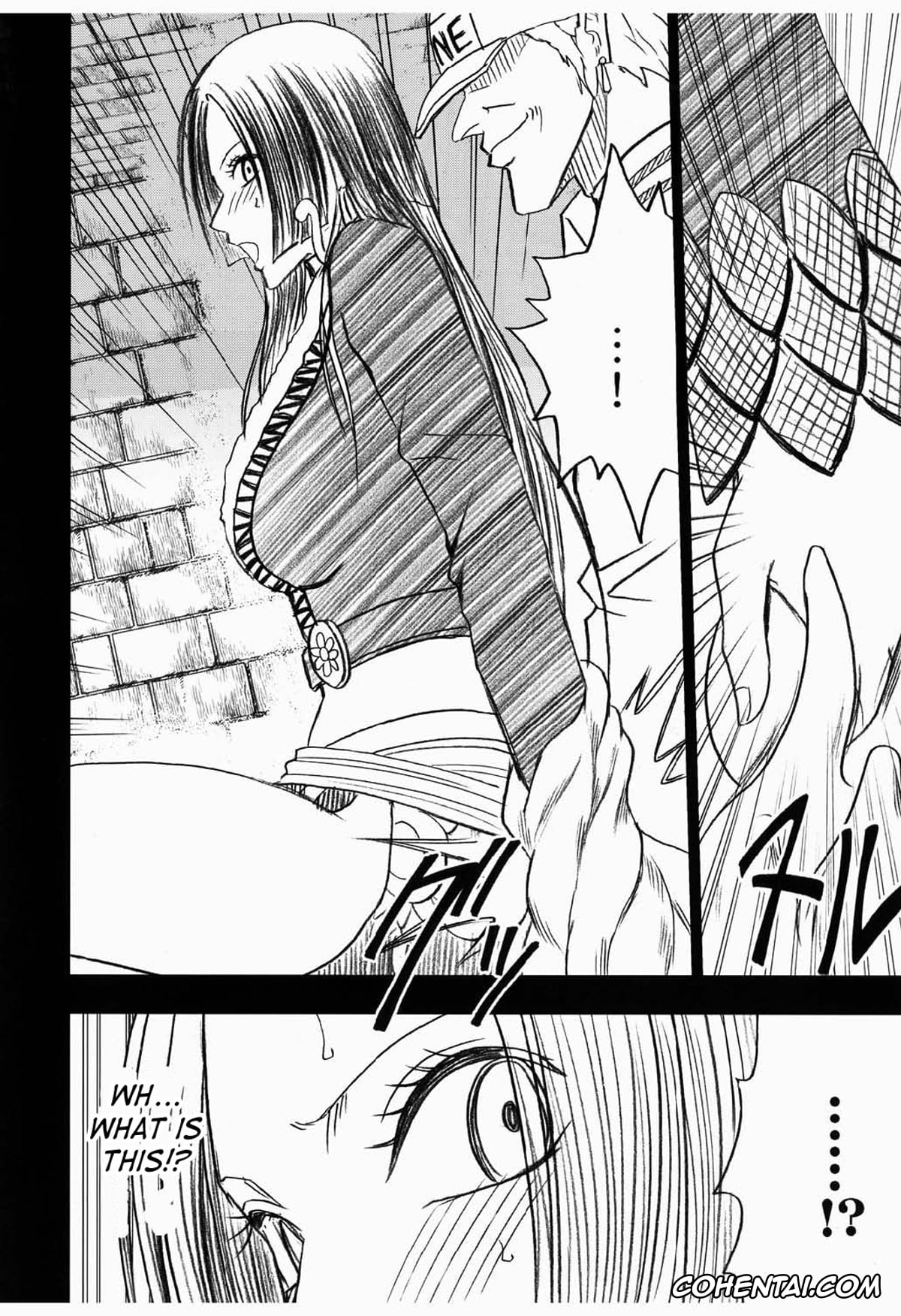 One Piece porno, Boa Hancock porno, Hebihime Bakuro (One Piece), pagina 8