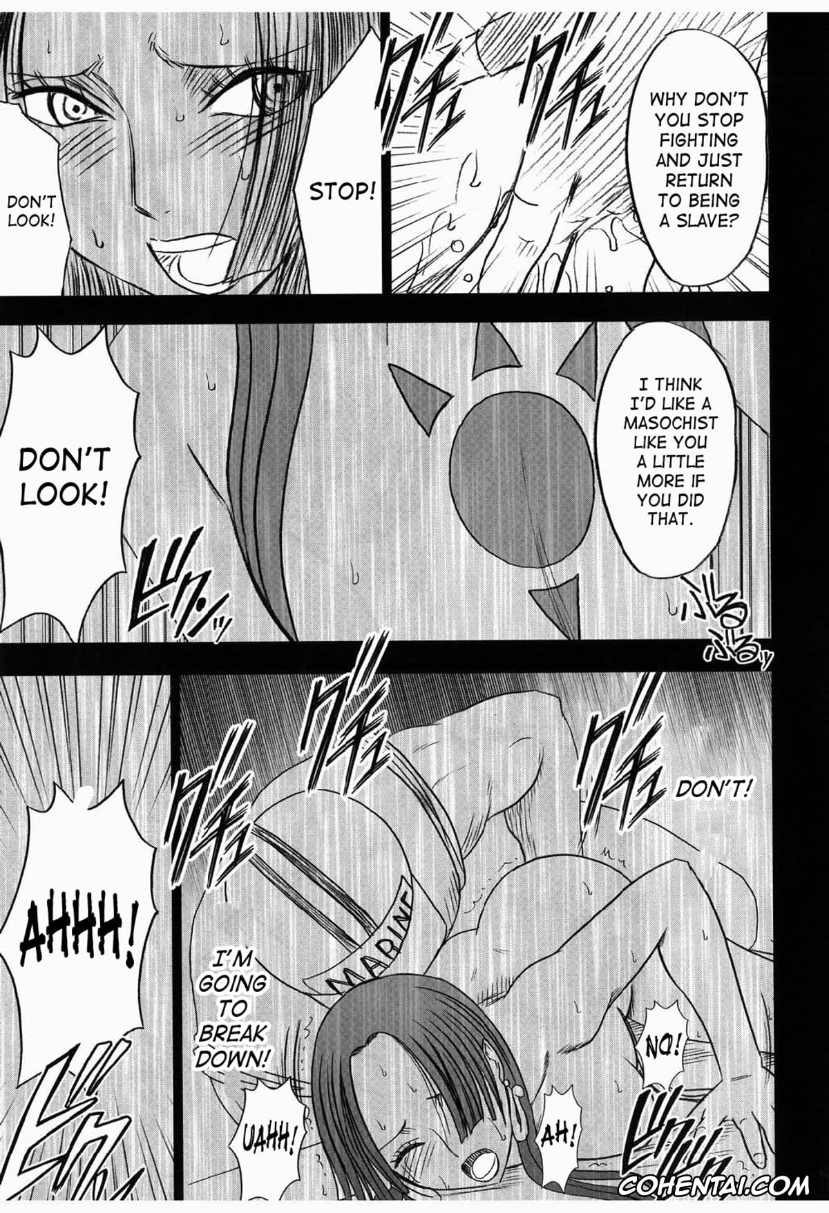 One Piece xxx, Boa Hancock xxx, Hebihime Bakuro (One Piece), pagina 49