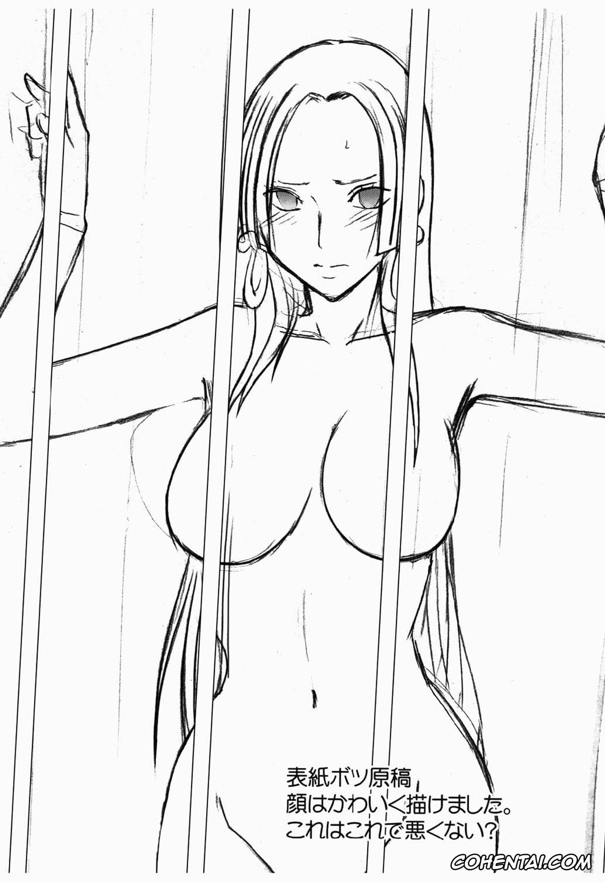 One Piece porno, Boa Hancock porno, Hebihime Bakuro (One Piece), pagina 62