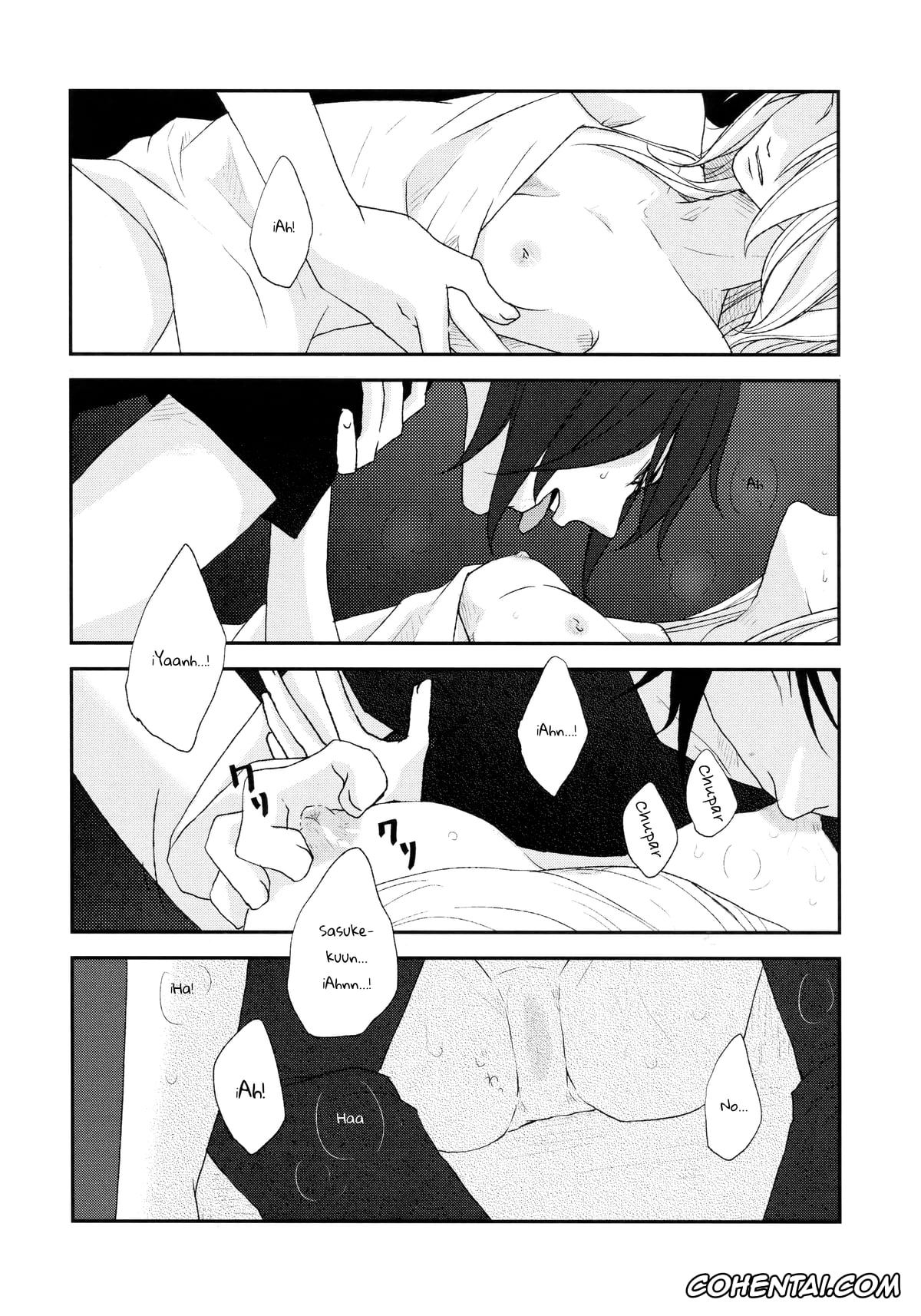 NARUTO porno, Sakura Haruno porno, Sasuke Uchiha porno, Watashi wa Aibu ni Koisuru (Naruto), pagina 17