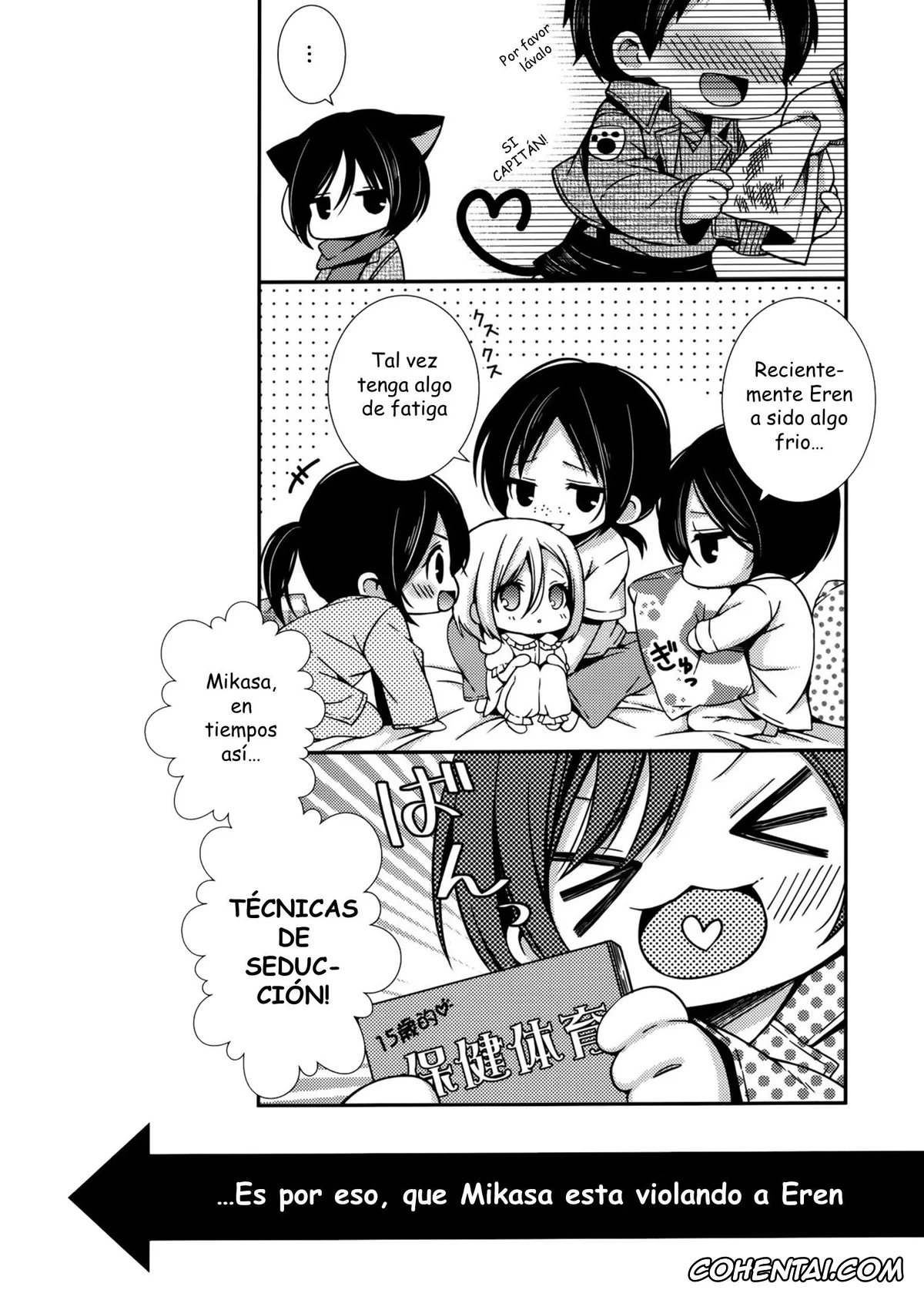 Shingeki No Kyojin | Attack On Titan hentai, Eren Jaeger hentai, Mikasa Ackerman hentai, Mikasa ga Eren ni Eroikoto Suru Hon (Shingeki no Kyojin), pagina 3