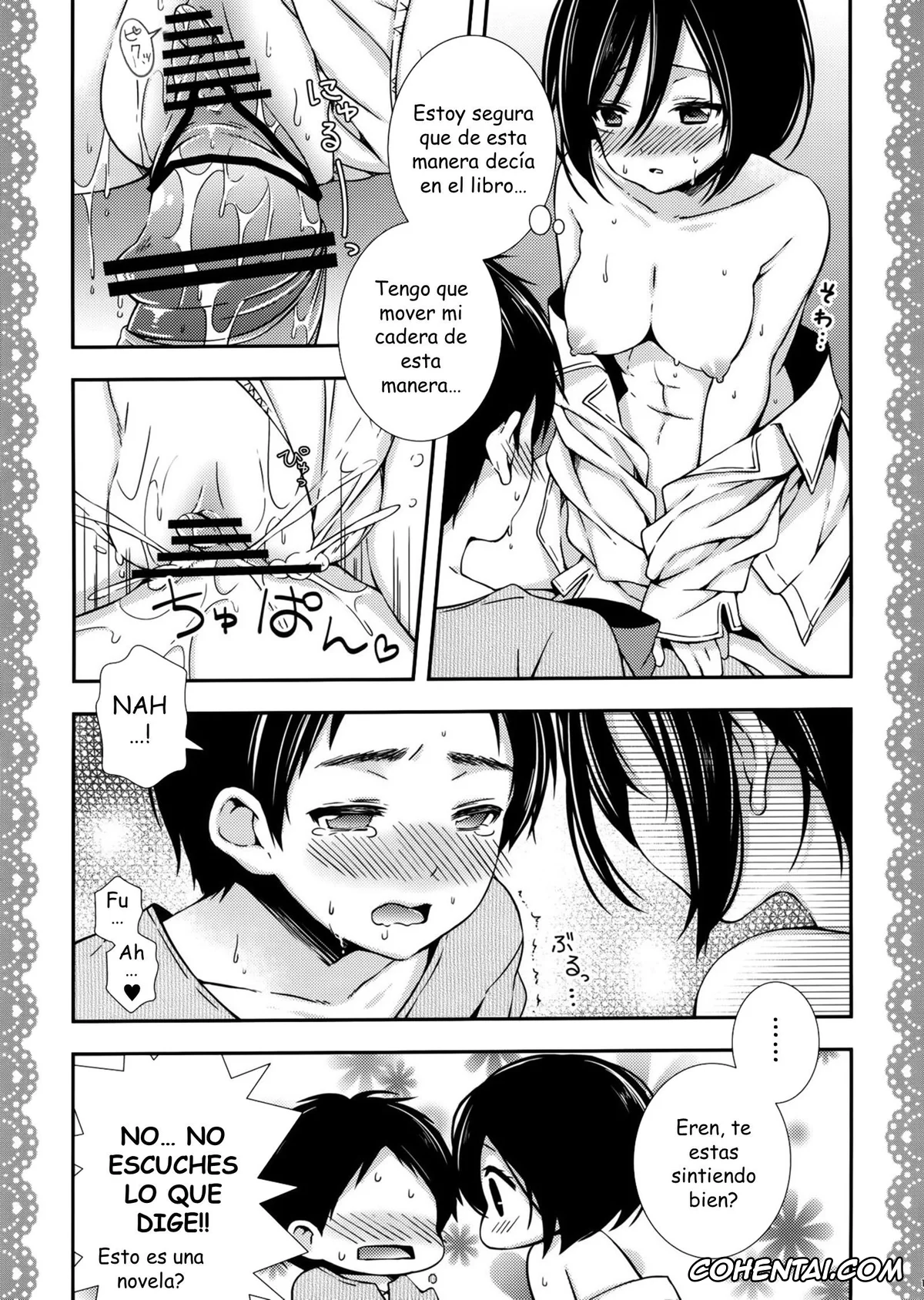 Shingeki No Kyojin | Attack On Titan hentai, Eren Jaeger hentai, Mikasa Ackerman hentai, Mikasa ga Eren ni Eroikoto Suru Hon (Shingeki no Kyojin), pagina 12