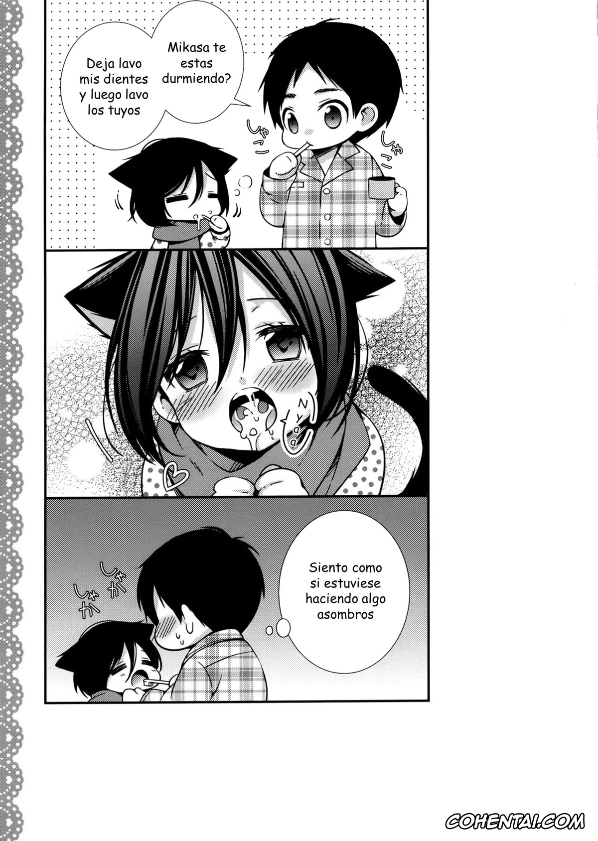 Shingeki No Kyojin | Attack On Titan porno, Eren Jaeger porno, Mikasa Ackerman porno, Mikasa ga Eren ni Eroikoto Suru Hon (Shingeki no Kyojin), pagina 26