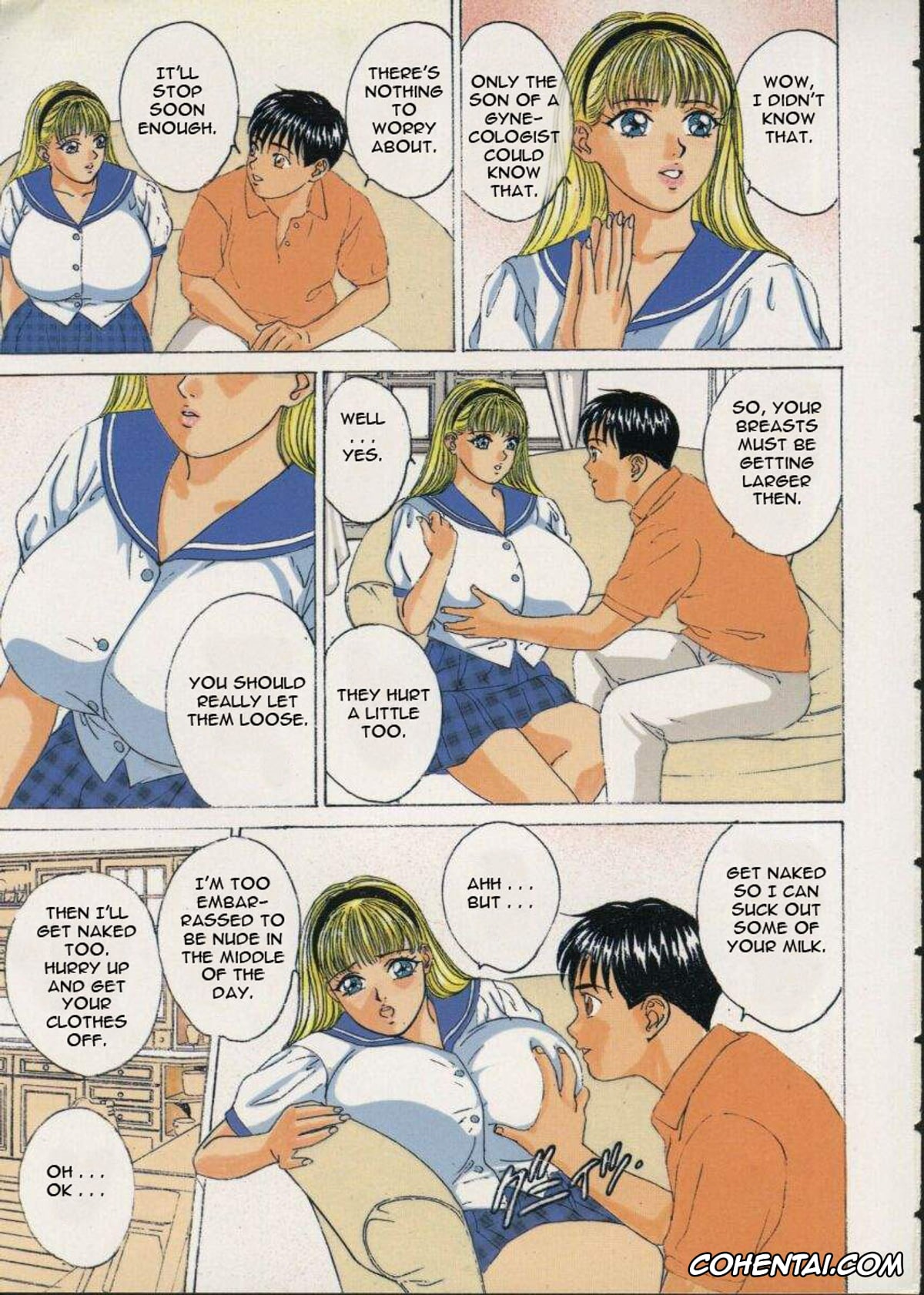 Manga hentai, Tankoubon hentai, BLUE EYES Vol. 2, pagina 9