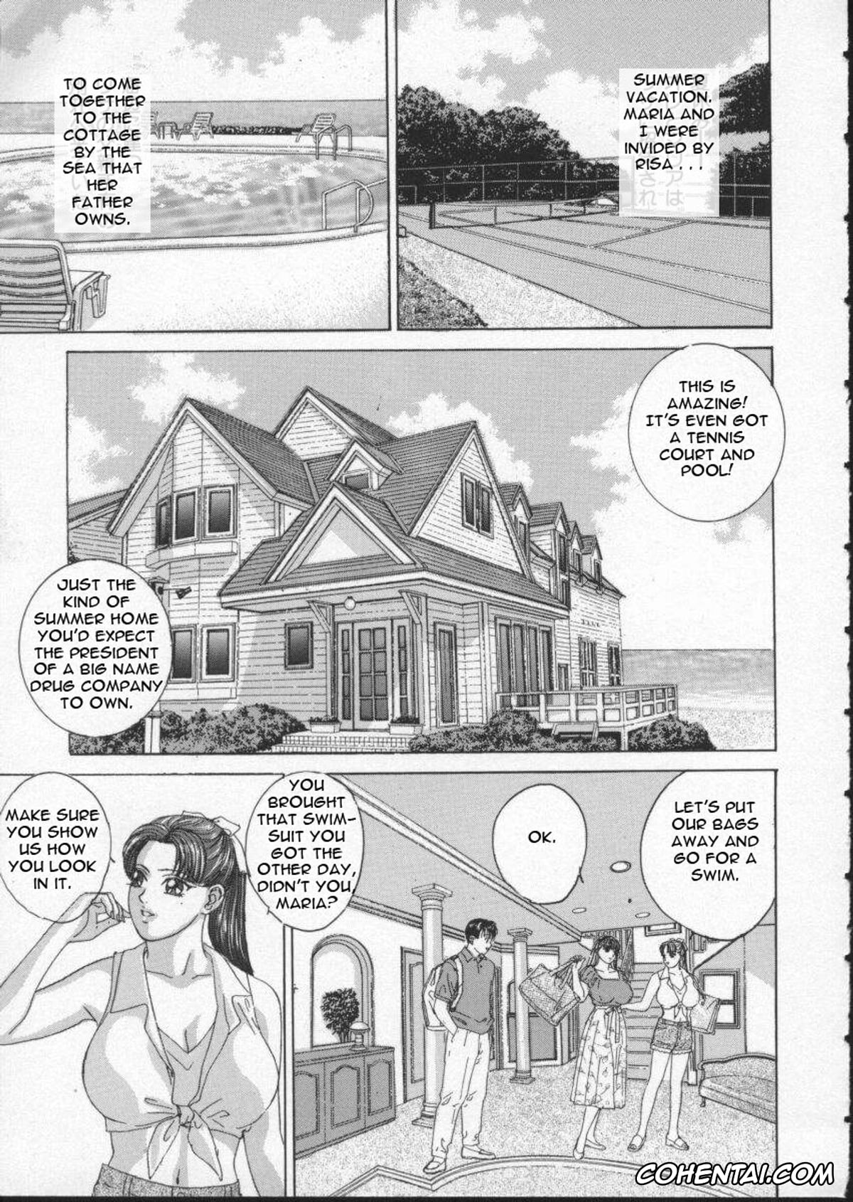 Manga porno, Tankoubon porno, BLUE EYES Vol. 2, pagina 107