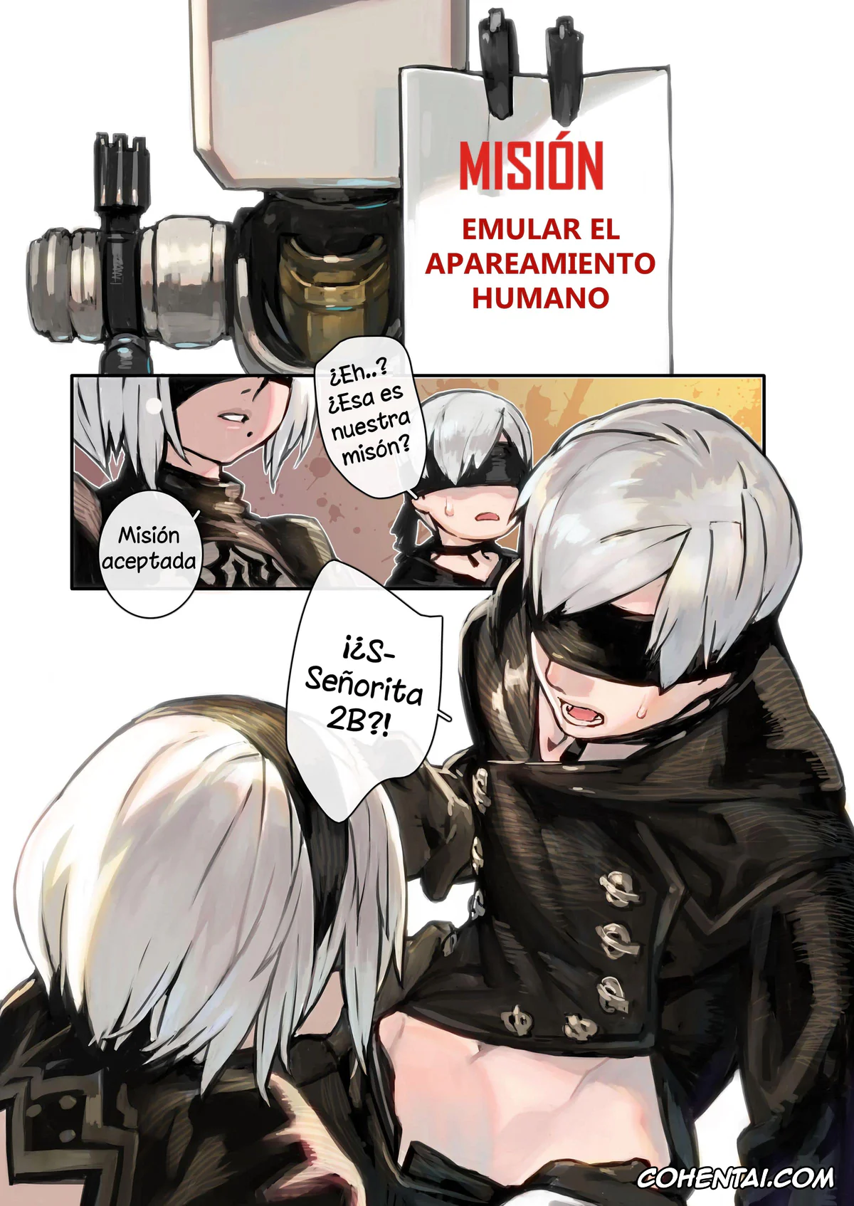 NieR:Automata xxx, Nier Automata xxx, 2B xxx, 9S xxx, 2B9S (NieR:Automata), pagina 4