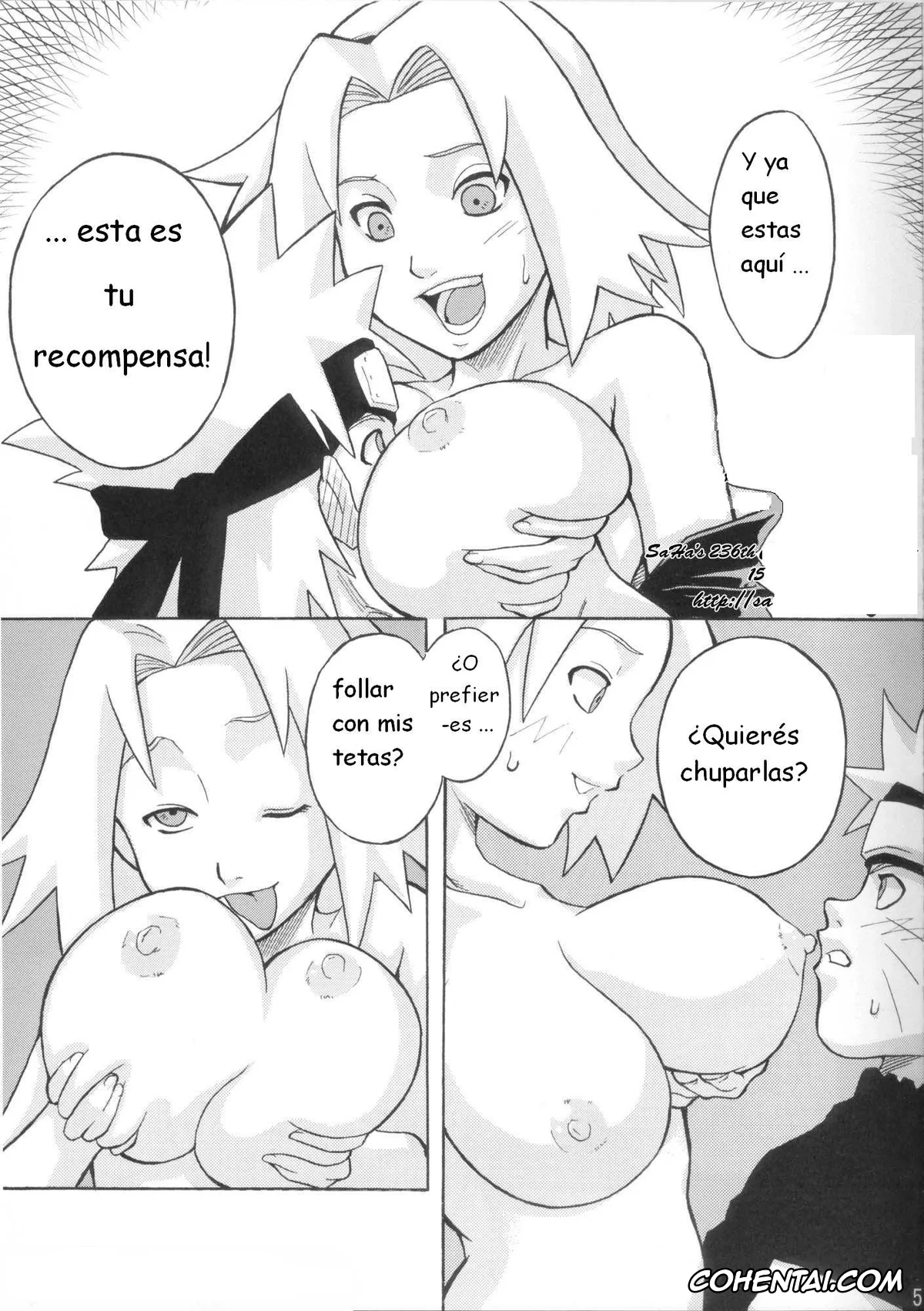 NARUTO xxx, Ino Yamanaka xxx, Naruto Uzumaki xxx, Sakura Haruno xxx, Toushatei (Naruto), pagina 4