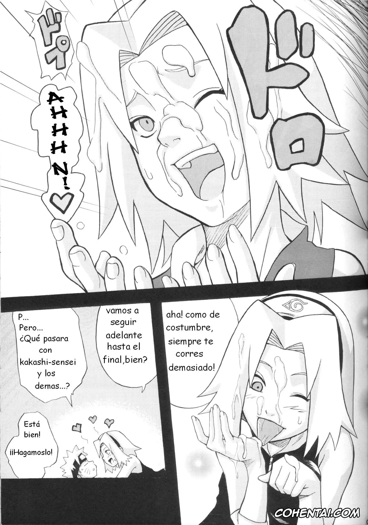 NARUTO porno, Ino Yamanaka porno, Naruto Uzumaki porno, Sakura Haruno porno, Toushatei (Naruto), pagina 8