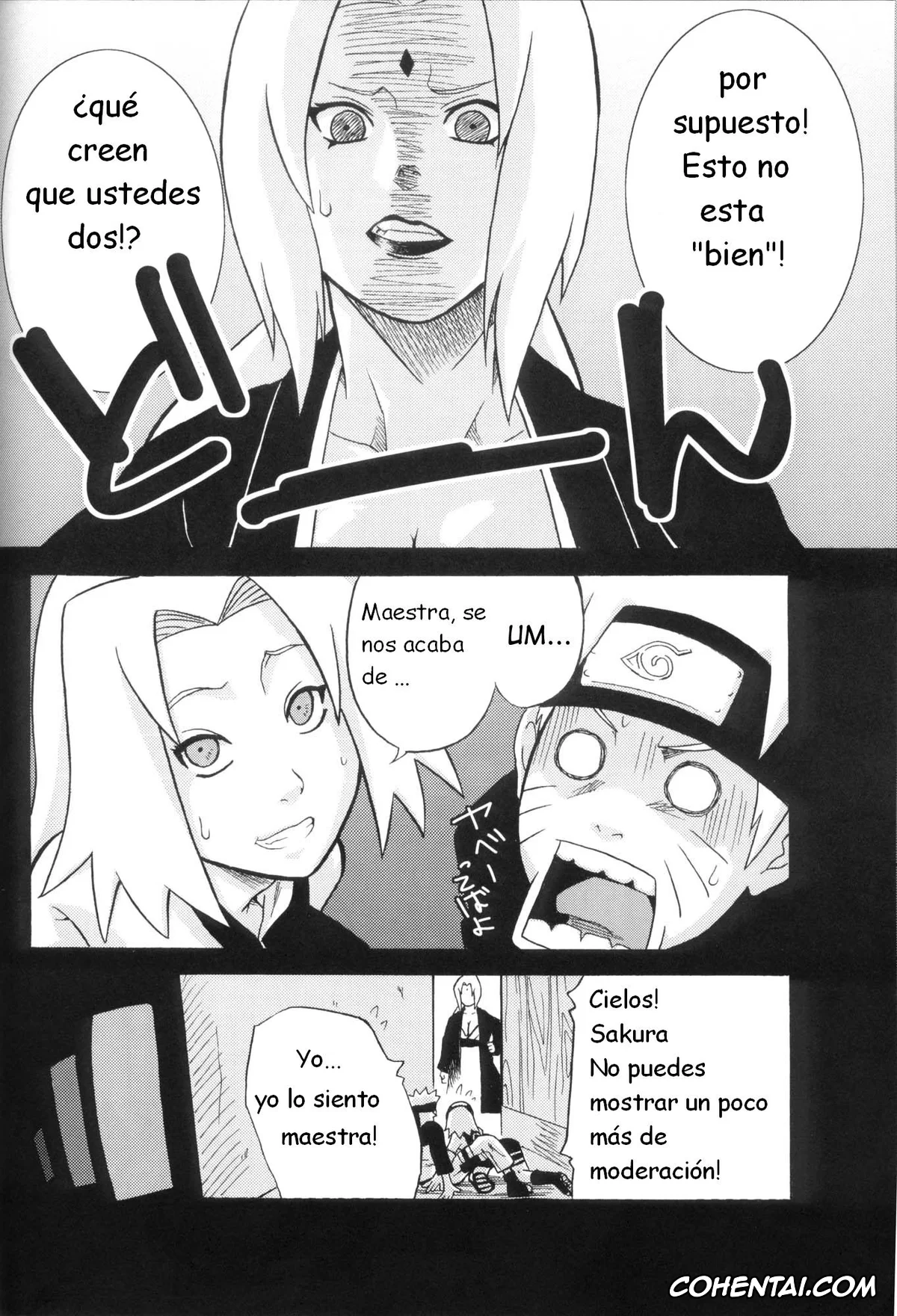 NARUTO hentai, Ino Yamanaka hentai, Naruto Uzumaki hentai, Sakura Haruno hentai, Toushatei (Naruto), pagina 9