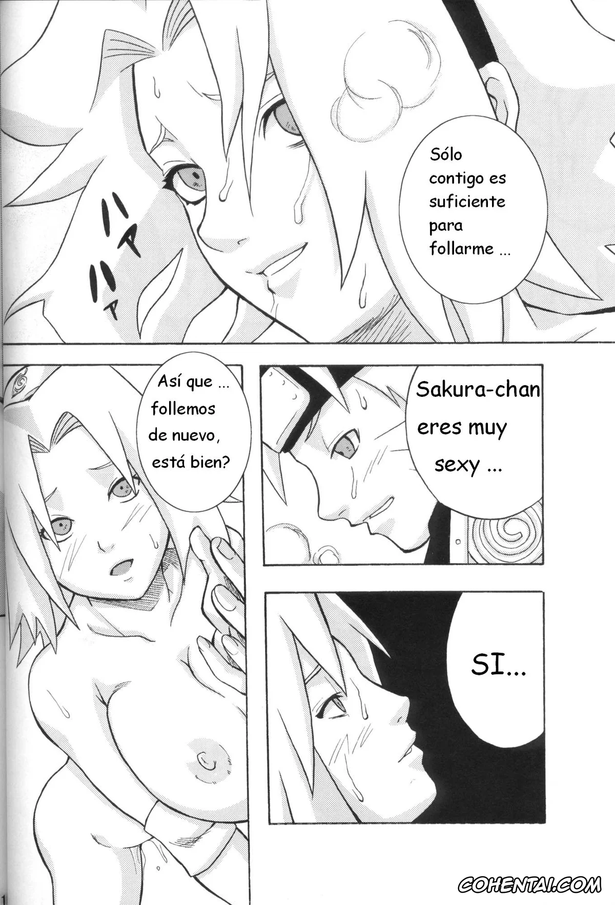 NARUTO porno, Ino Yamanaka porno, Naruto Uzumaki porno, Sakura Haruno porno, Toushatei (Naruto), pagina 17
