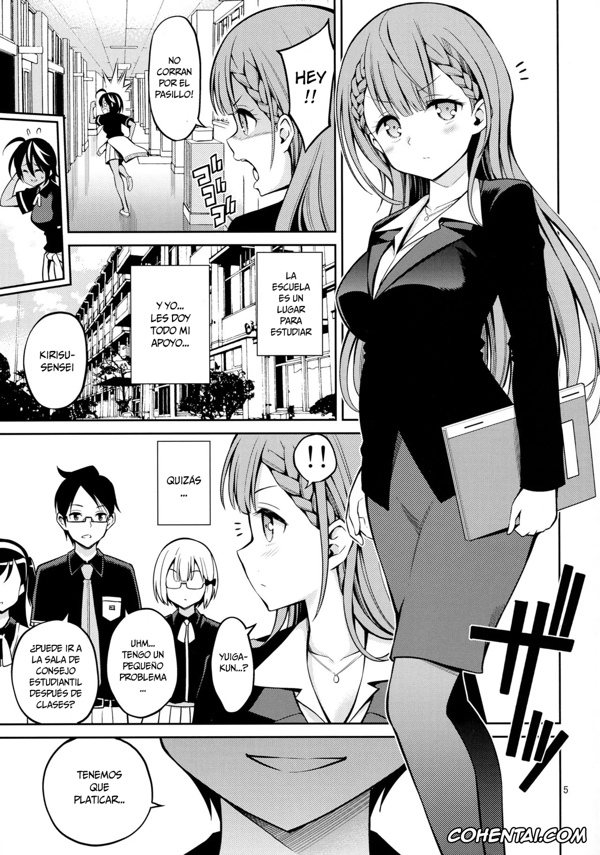 Bokutachi wa Benkyou ga Dekinai xxx, Mafuyu Kirisu xxx, Nariyuki Yuiga xxx, Kirisu Sensei wa Gaman ga Dekinai (Bokutachi wa Benkyou ga Dekinai), pagina 4