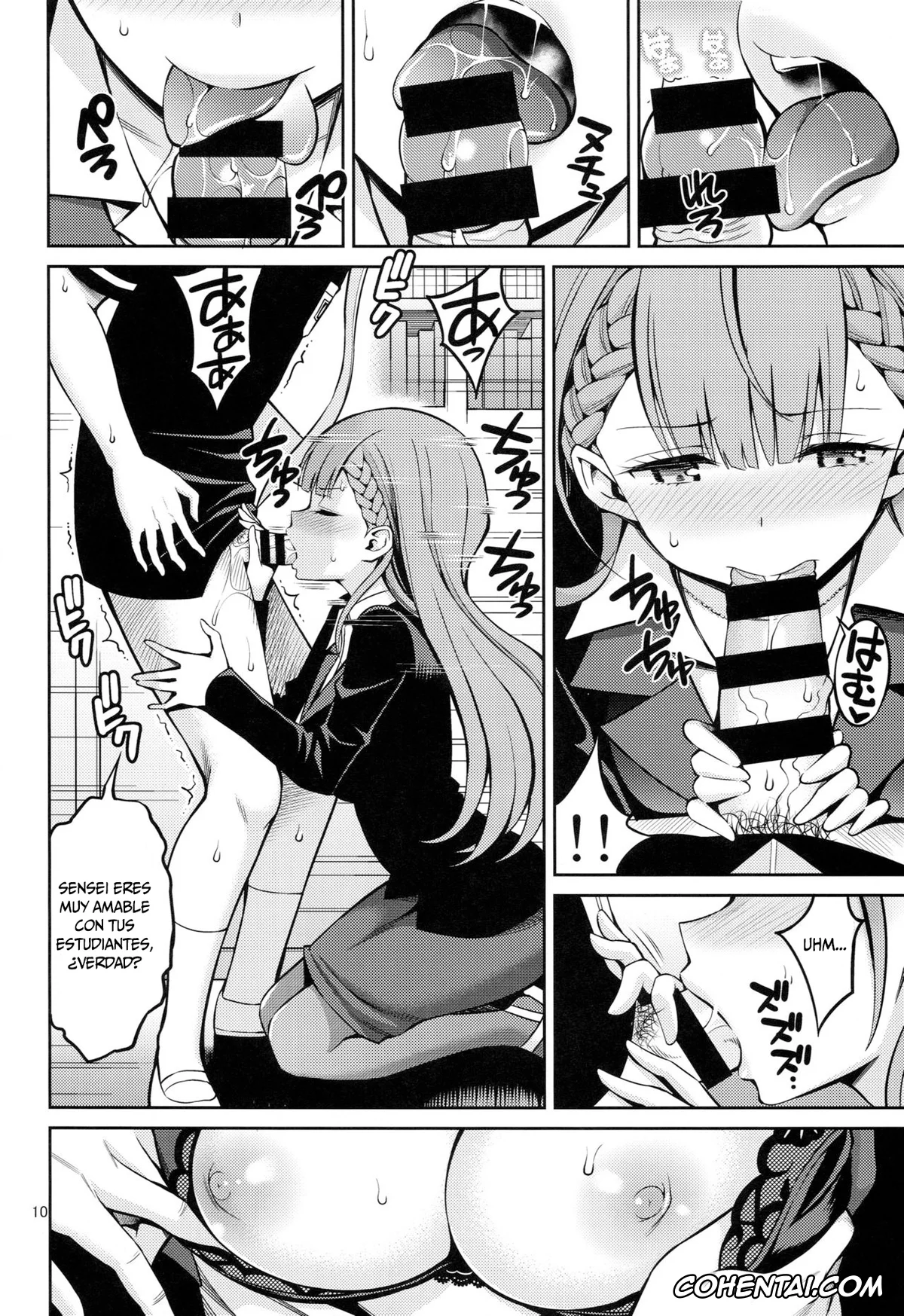 Bokutachi wa Benkyou ga Dekinai hentai, Mafuyu Kirisu hentai, Nariyuki Yuiga hentai, Kirisu Sensei wa Gaman ga Dekinai (Bokutachi wa Benkyou ga Dekinai), pagina 9