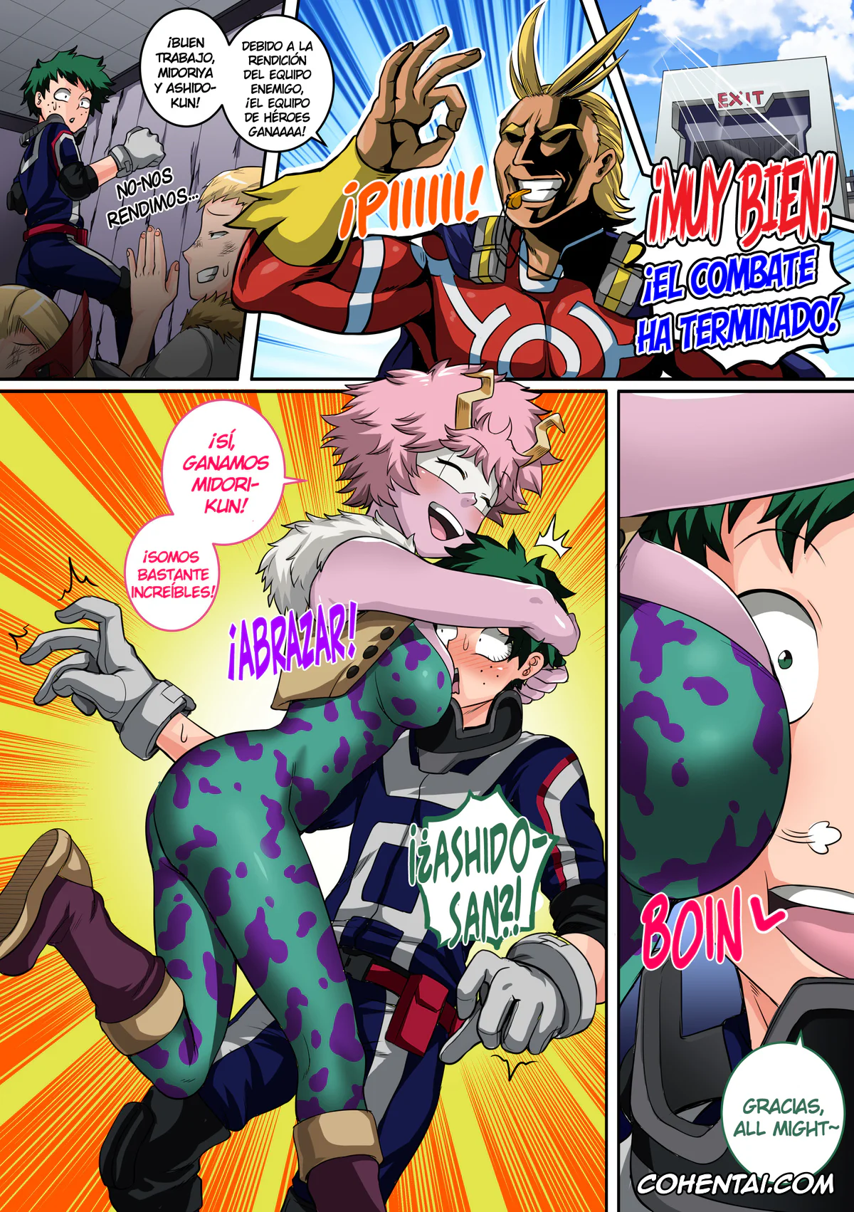 My Hero Academia | Boku No Hero Academia porno, Izuku Midoriya porno, Mina Ashido porno, Boku no Harem Academia 04 wa: «Koakuma no Itazura» (Boku no Hero Academia), pagina 2
