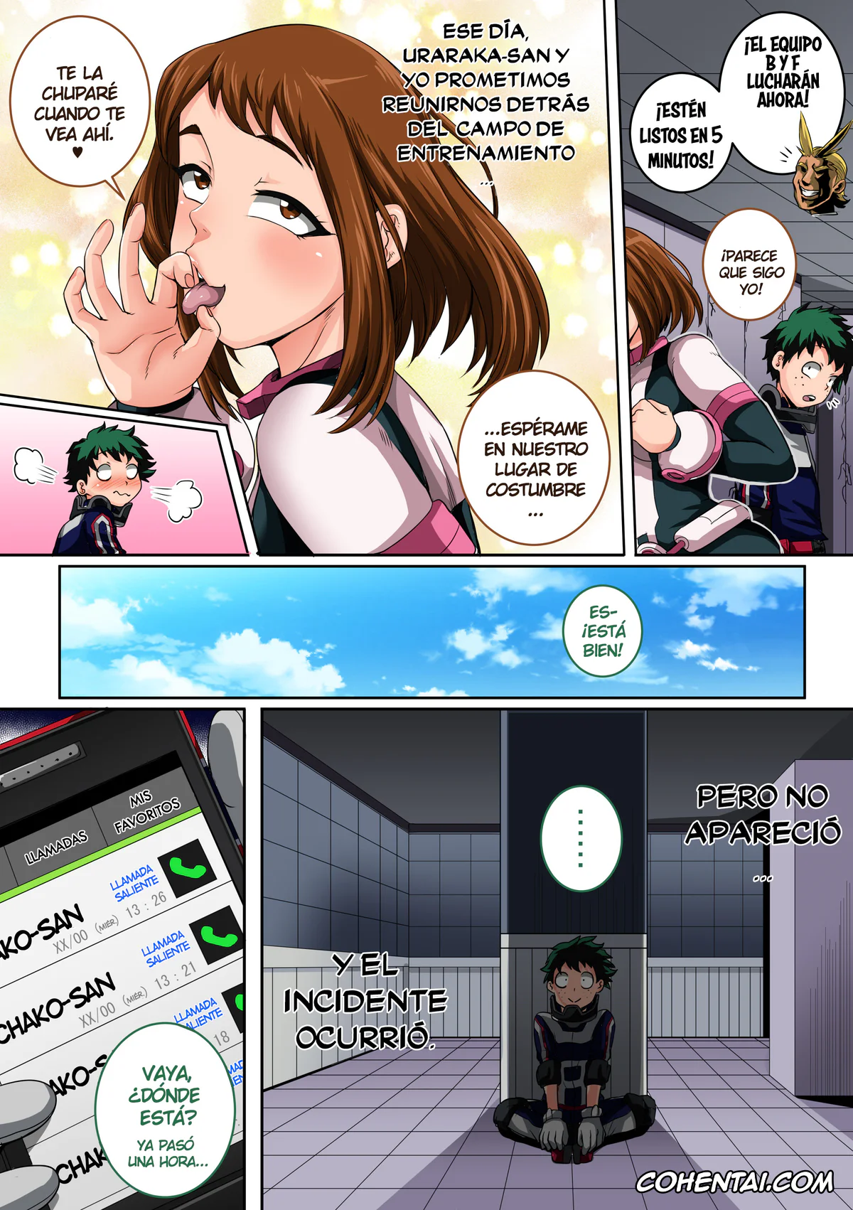 My Hero Academia | Boku No Hero Academia porno, Izuku Midoriya porno, Mina Ashido porno, Boku no Harem Academia 04 wa: «Koakuma no Itazura» (Boku no Hero Academia), pagina 5