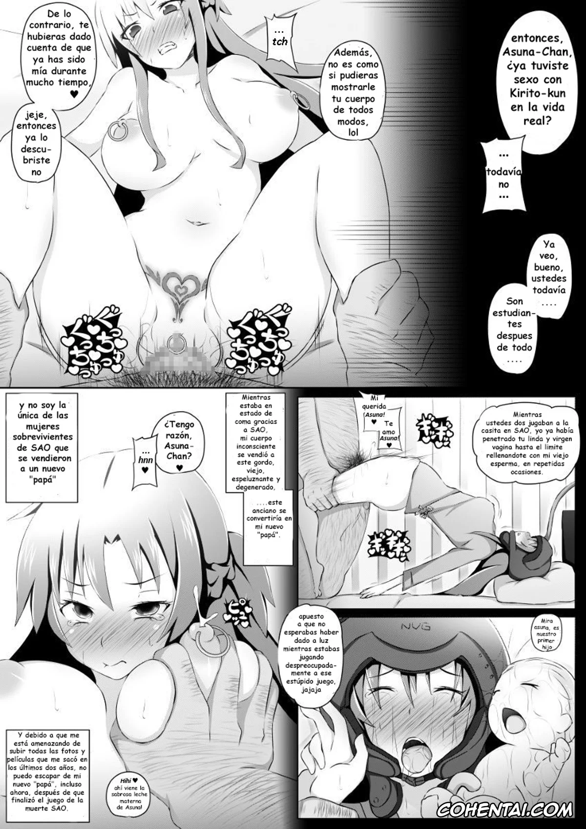 Sword Art Online porno, Asuna Yuuki porno, Saimin Switch NTR Asuna-chan (Sword Art Online), pagina 2