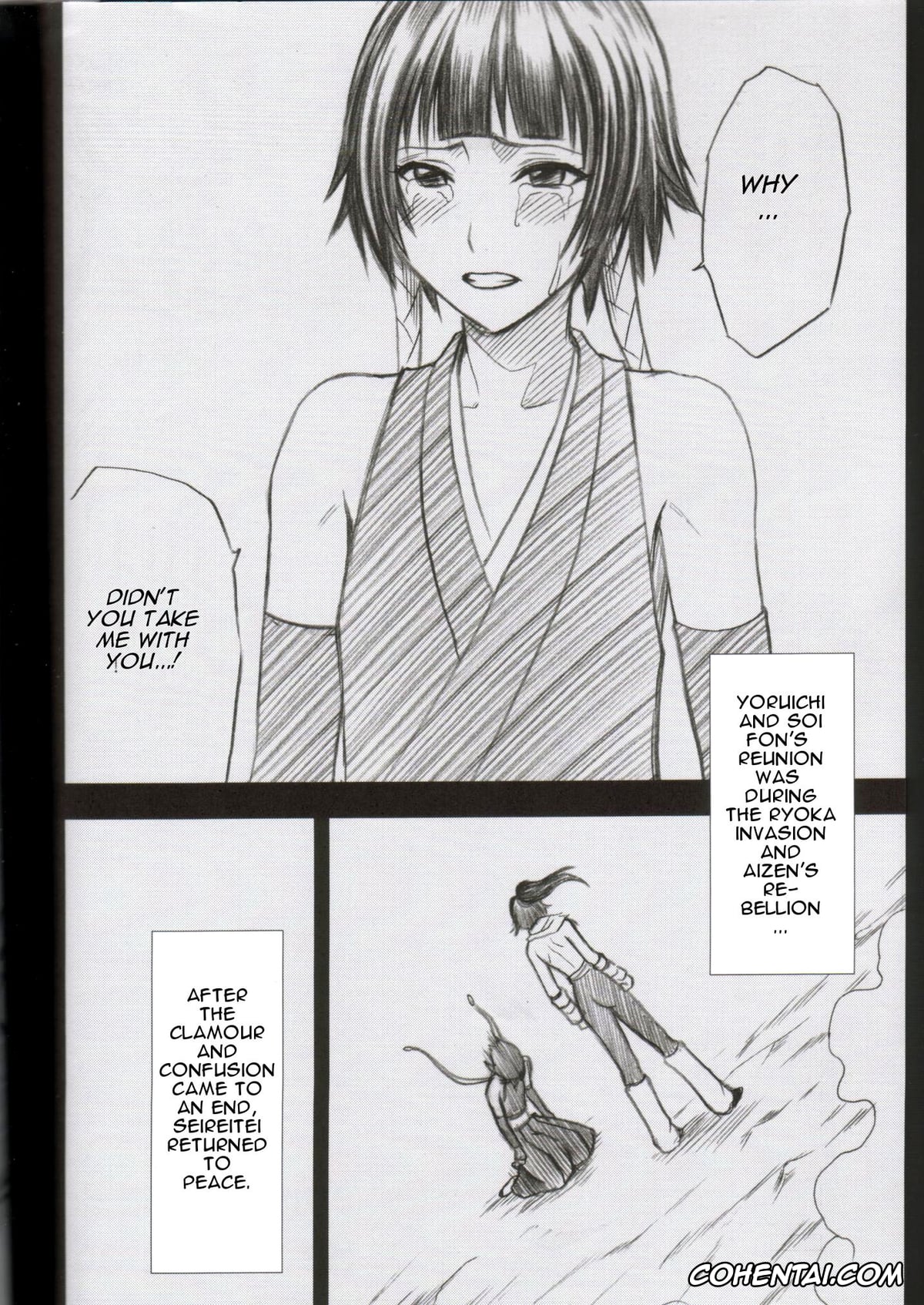 Bleach porno, Soi Fon porno, Yoruichi Shihoin porno, Kasshoku no Koibito (Bleach), pagina 5