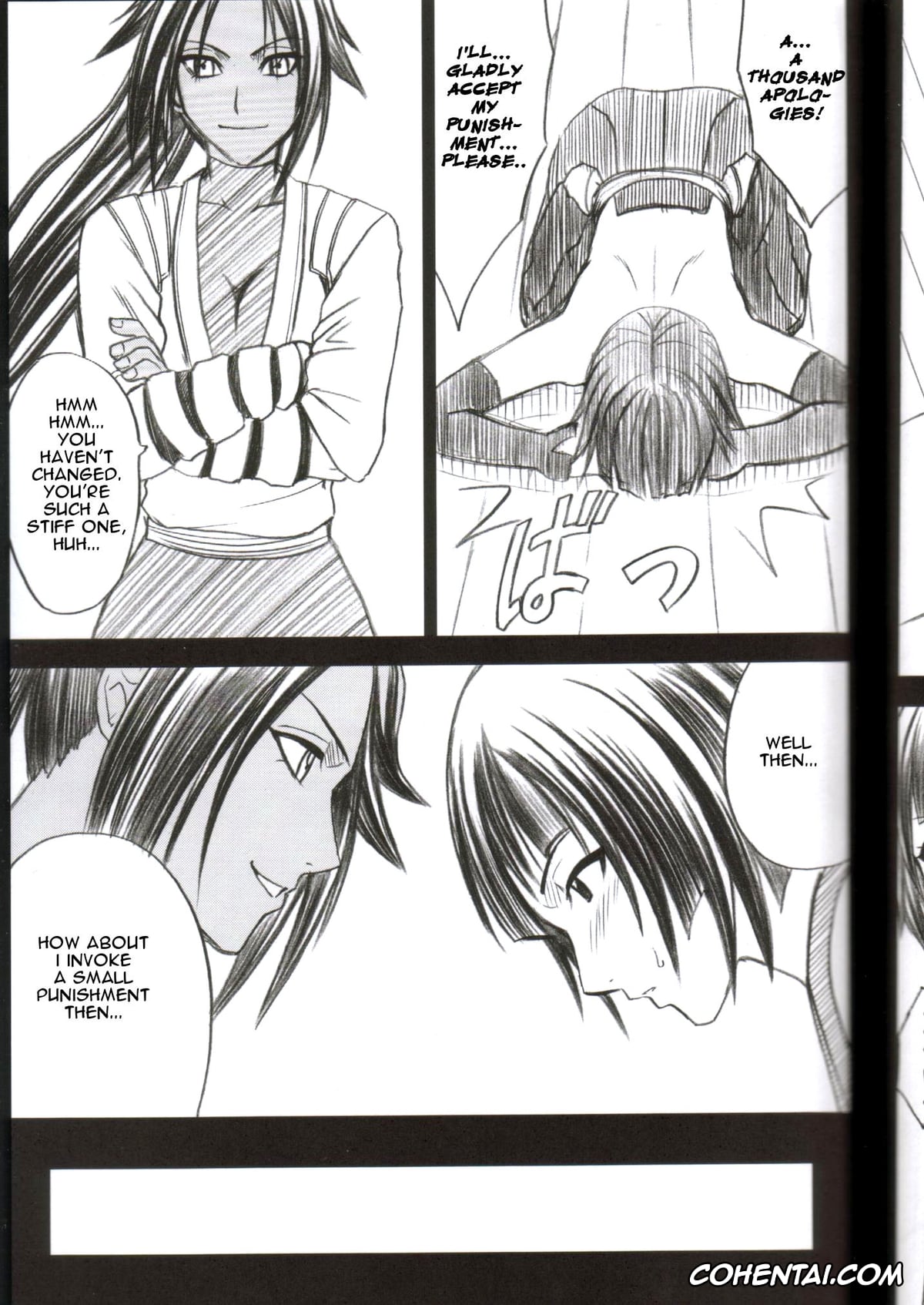 Bleach xxx, Soi Fon xxx, Yoruichi Shihoin xxx, Kasshoku no Koibito (Bleach), pagina 10