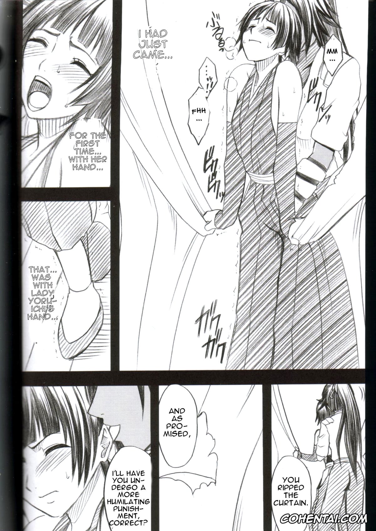 Bleach hentai, Soi Fon hentai, Yoruichi Shihoin hentai, Kasshoku no Koibito (Bleach), pagina 21