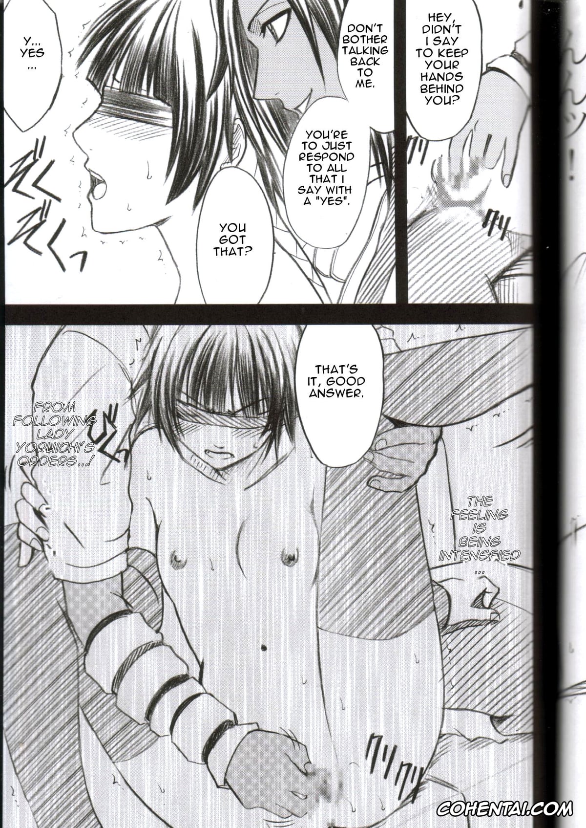 Bleach porno, Soi Fon porno, Yoruichi Shihoin porno, Kasshoku no Koibito (Bleach), pagina 26