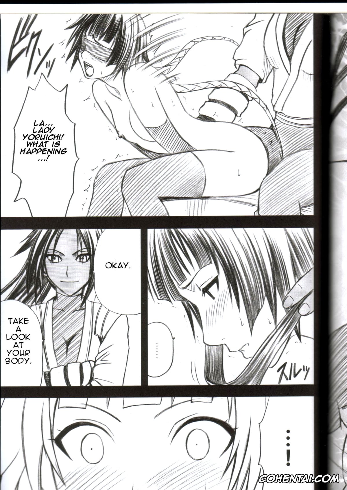 Bleach hentai, Soi Fon hentai, Yoruichi Shihoin hentai, Kasshoku no Koibito (Bleach), pagina 30