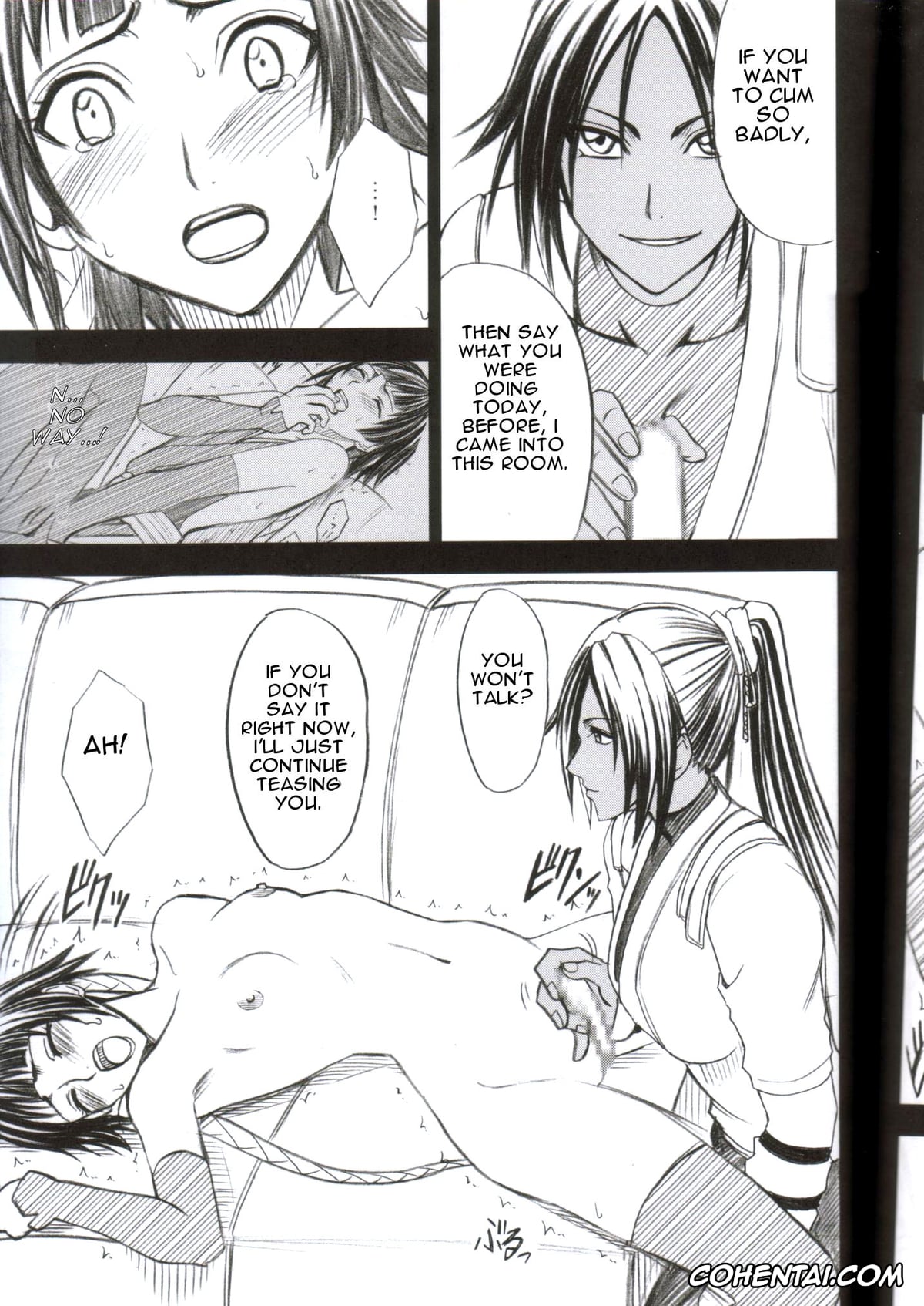 Bleach porno, Soi Fon porno, Yoruichi Shihoin porno, Kasshoku no Koibito (Bleach), pagina 44