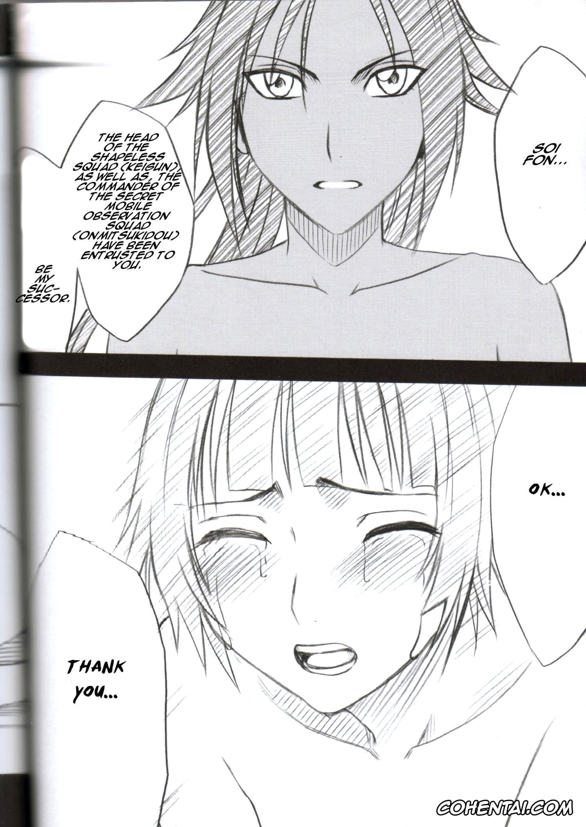 Bleach porno, Soi Fon porno, Yoruichi Shihoin porno, Kasshoku no Koibito (Bleach), pagina 65