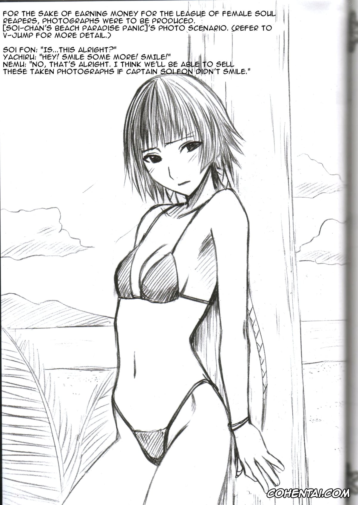 Bleach porno, Soi Fon porno, Yoruichi Shihoin porno, Kasshoku no Koibito (Bleach), pagina 68