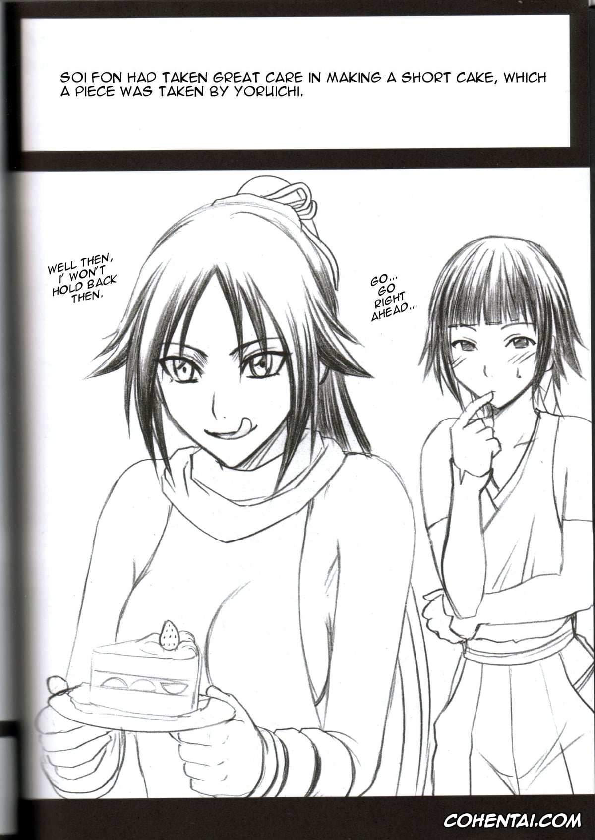 Bleach hentai, Soi Fon hentai, Yoruichi Shihoin hentai, Kasshoku no Koibito (Bleach), pagina 69