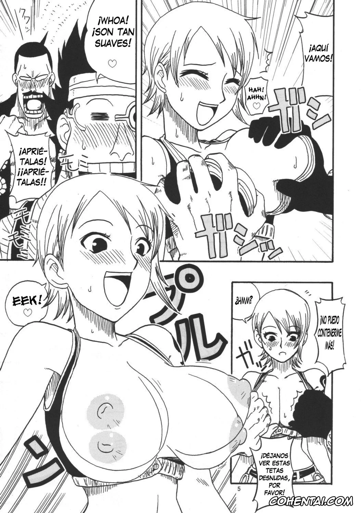 One Piece hentai, Nami hentai, Peeply Lulu hentai, Tilestone hentai, Zambai hentai, Nami no Koukai Nisshi Special 4 (One Piece), pagina 6
