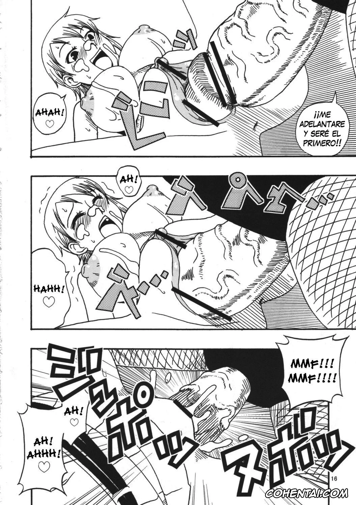 One Piece porno, Nami porno, Peeply Lulu porno, Tilestone porno, Zambai porno, Nami no Koukai Nisshi Special 4 (One Piece), pagina 17