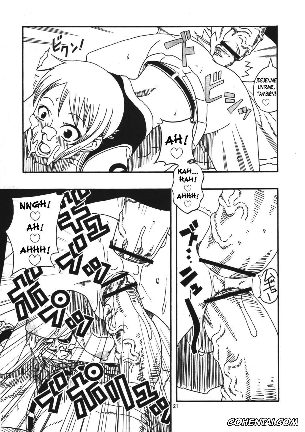 One Piece xxx, Nami xxx, Peeply Lulu xxx, Tilestone xxx, Zambai xxx, Nami no Koukai Nisshi Special 4 (One Piece), pagina 22
