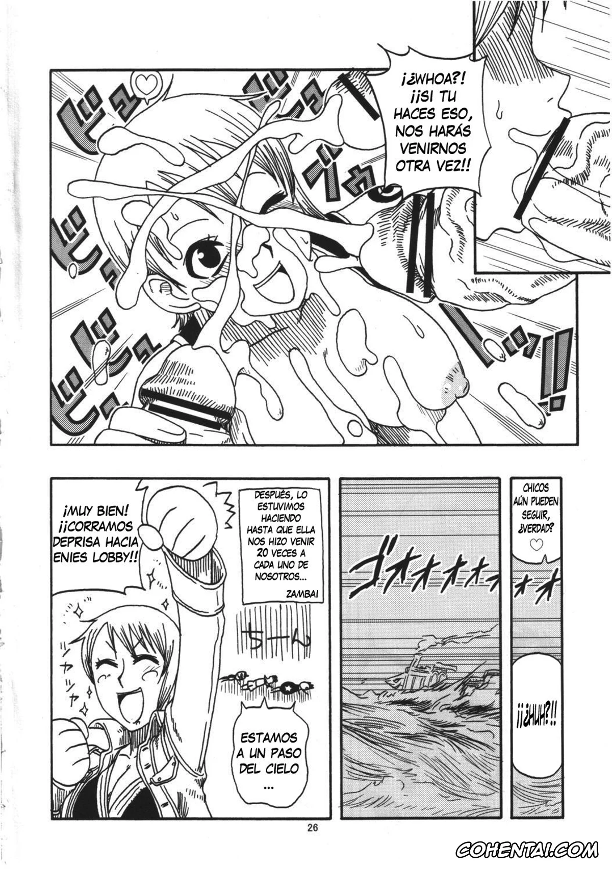 One Piece hentai, Nami hentai, Peeply Lulu hentai, Tilestone hentai, Zambai hentai, Nami no Koukai Nisshi Special 4 (One Piece), pagina 27