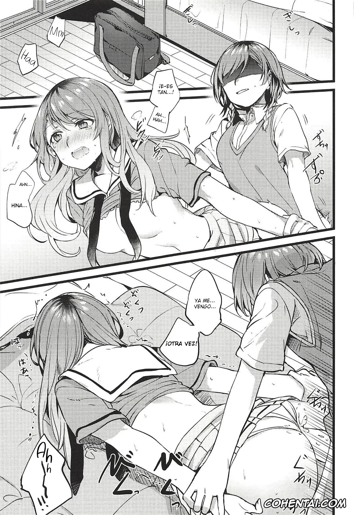 BanG Dream! xxx, Gudako xxx, Hina Hikawa xxx, Sayo Hikawa xxx, Kimi no Koi wa Watashi no Koi (BanG Dream!), pagina 4