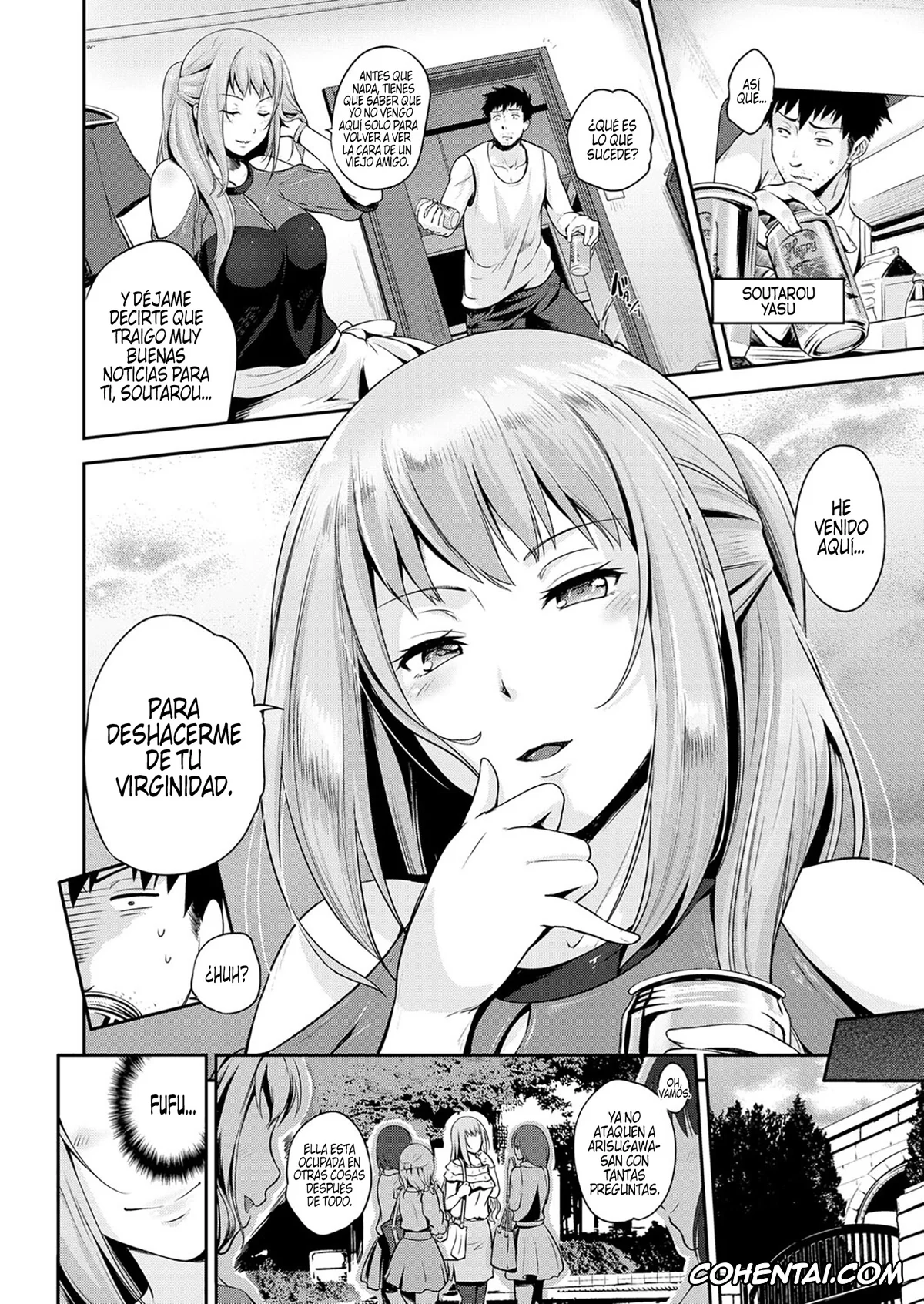 Revistas porno, COMIC ExE porno, Hajimete wo Itadaku wa! (COMIC ExE 13), pagina 2