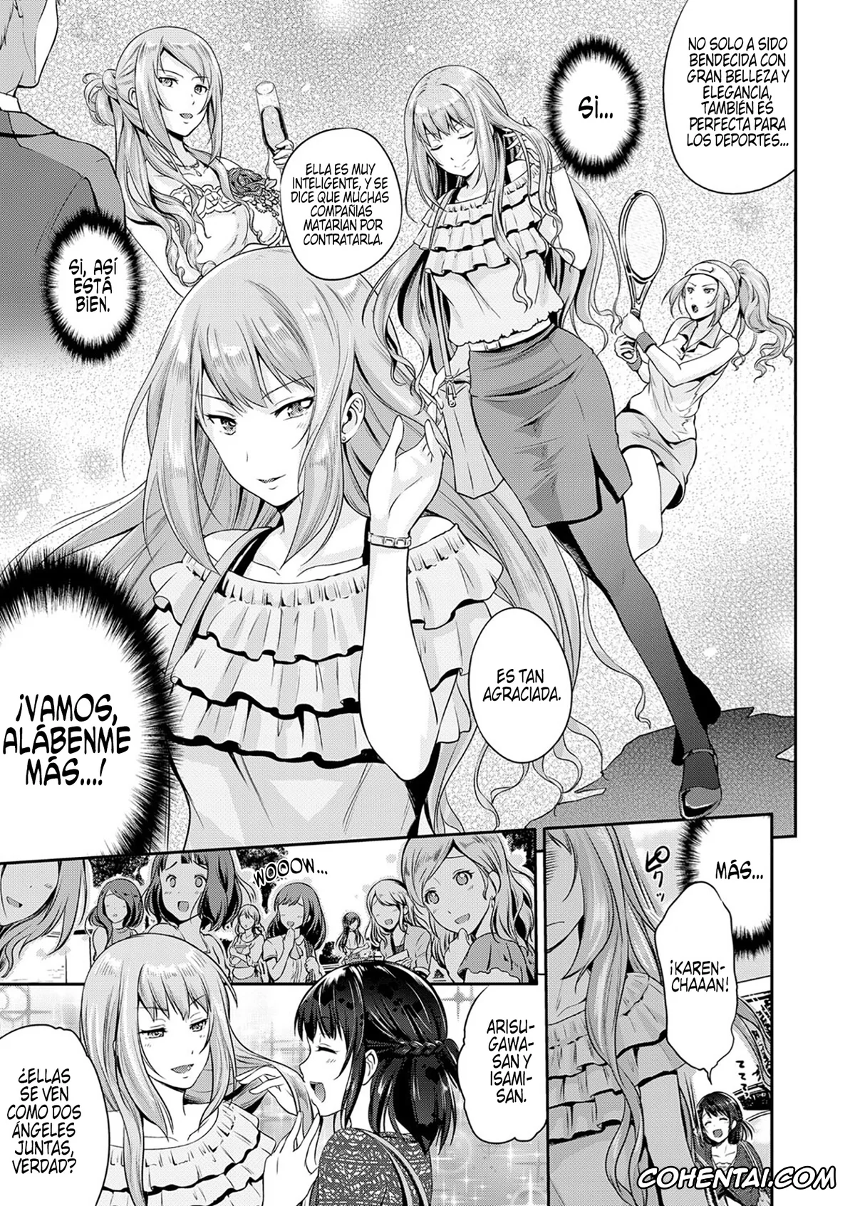 Revistas hentai, COMIC ExE hentai, Hajimete wo Itadaku wa! (COMIC ExE 13), pagina 3