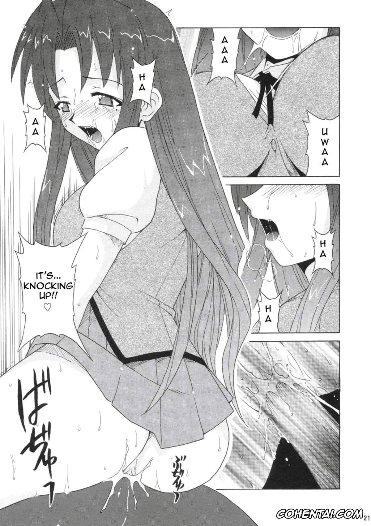 Mahou Sensei Negima hentai, Chizuru Naba hentai, if CODE 05 Chizuru (Mahou Sensei Negima!), pagina 21