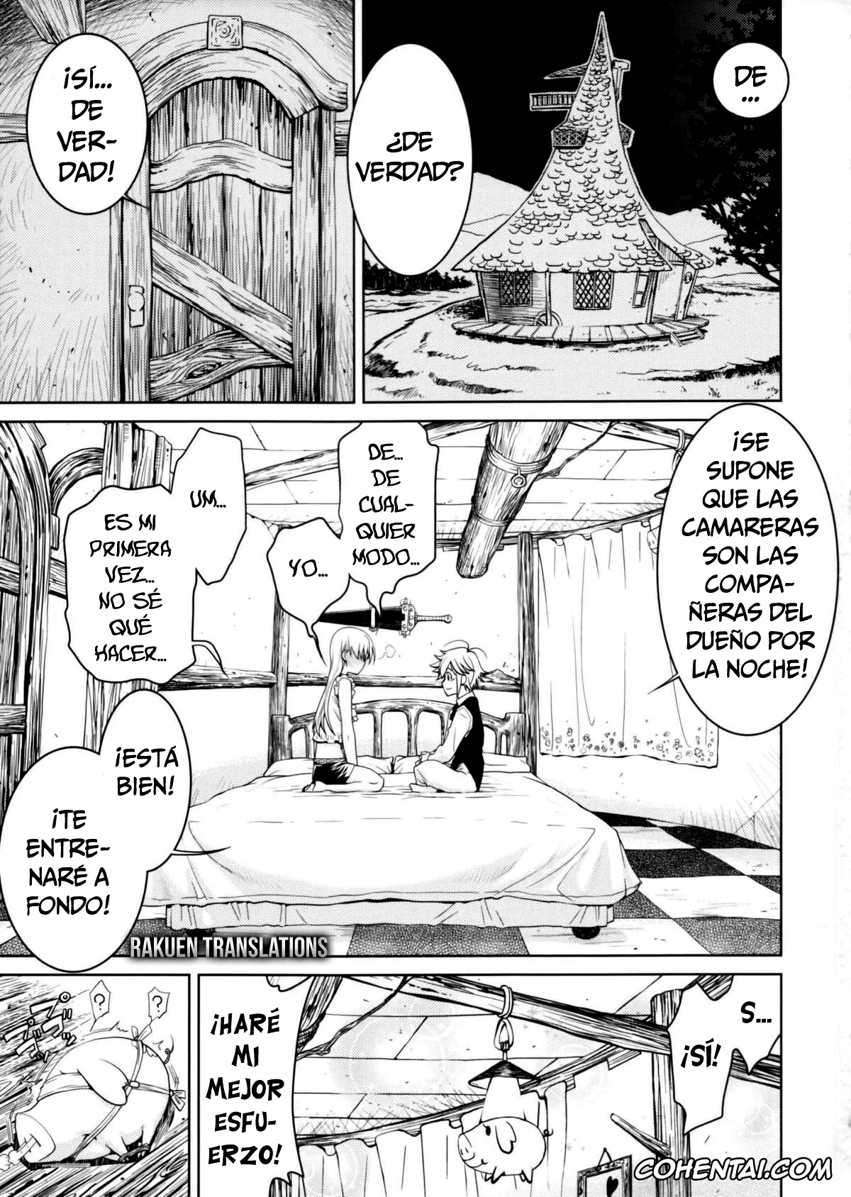 Nanatsu No Taizai | The Seven Deadly Sins xxx, Elizabeth Liones xxx, Meliodas xxx, Ho… Hontou desu ka? (Nanatsu no Taizai), pagina 4