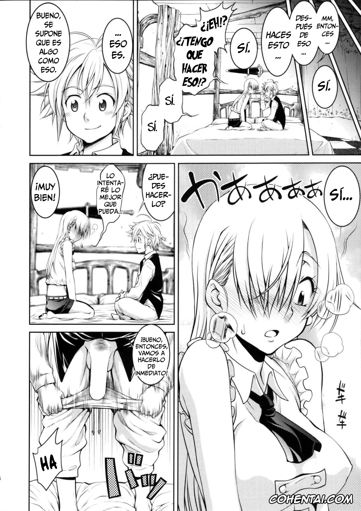 Nanatsu No Taizai | The Seven Deadly Sins porno, Elizabeth Liones porno, Meliodas porno, Ho… Hontou desu ka? (Nanatsu no Taizai), pagina 5