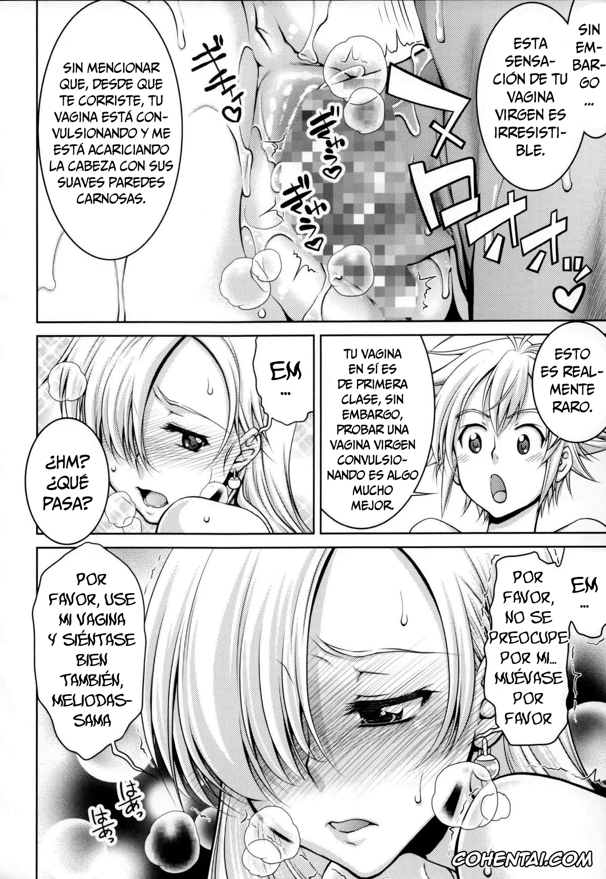 Nanatsu No Taizai | The Seven Deadly Sins xxx, Elizabeth Liones xxx, Meliodas xxx, Ho… Hontou desu ka? (Nanatsu no Taizai), pagina 19