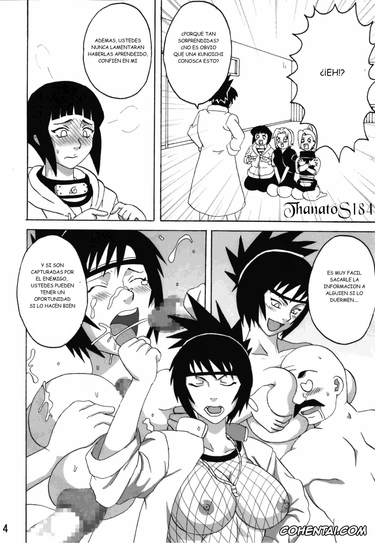 NARUTO porno, Anko Mitarashi porno, Naruto Uzumaki porno, Tsunade porno, Sekai Ichi Uke Tai Anko no Jugyou (Naruto), pagina 5