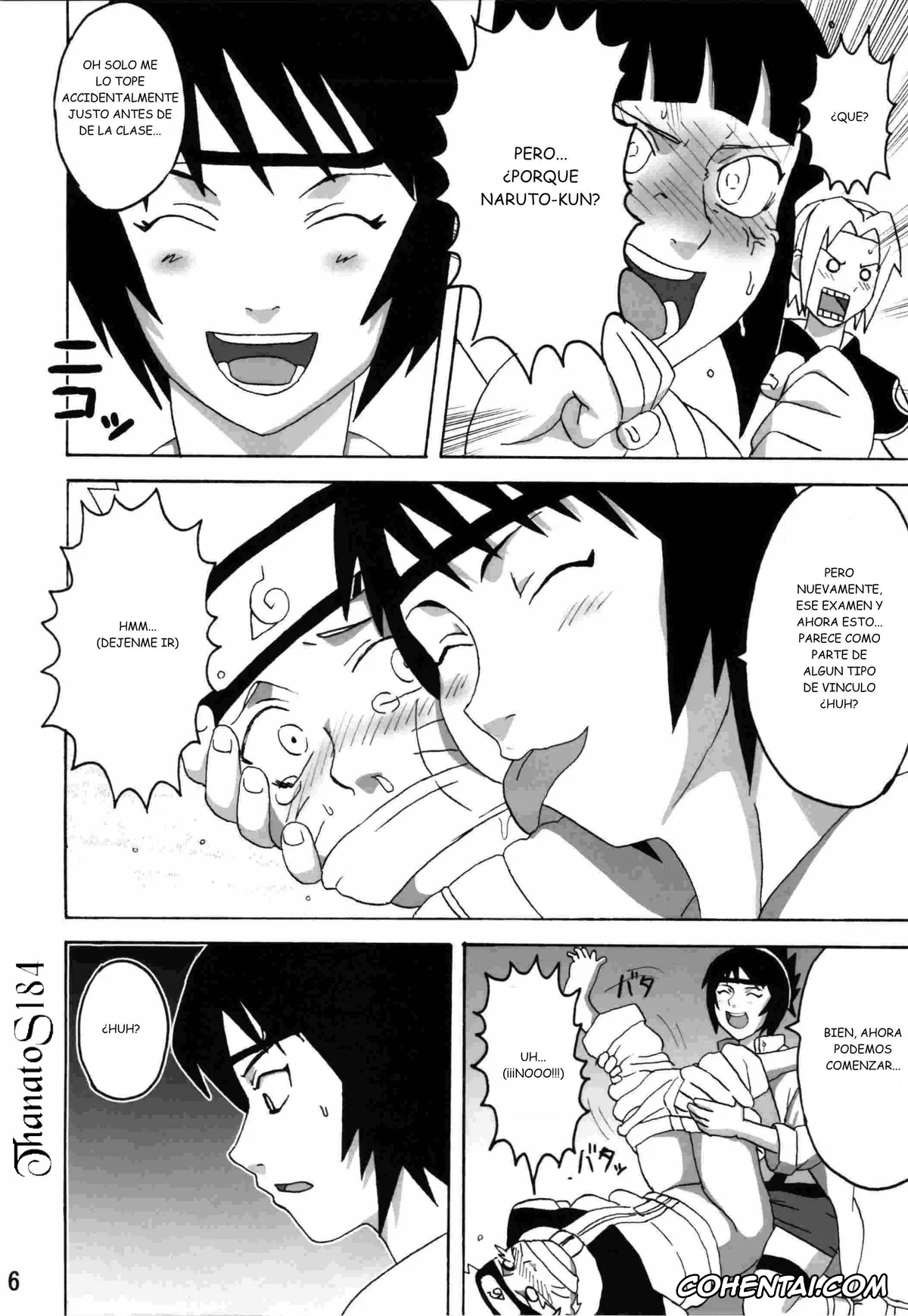 NARUTO xxx, Anko Mitarashi xxx, Naruto Uzumaki xxx, Tsunade xxx, Sekai Ichi Uke Tai Anko no Jugyou (Naruto), pagina 7
